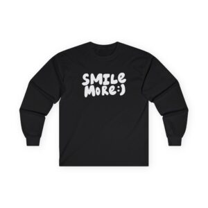Roman Atwood Smile More Unisex Ultra Cotton Long Sleeve Tee