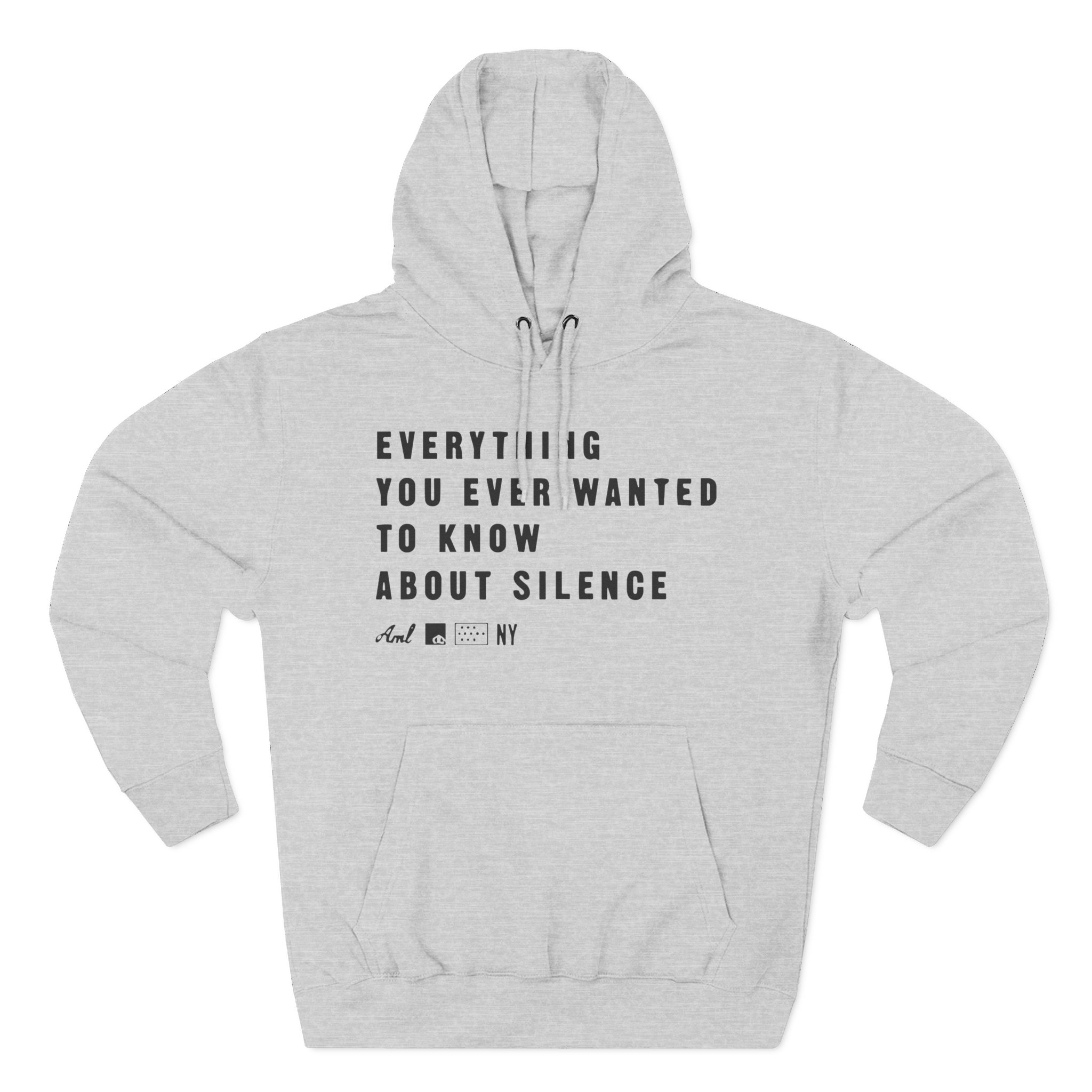 Glassjaw Everything You Ever Wanted to Know About Silence Three-Panel Fleece Hoodie - Image 5
