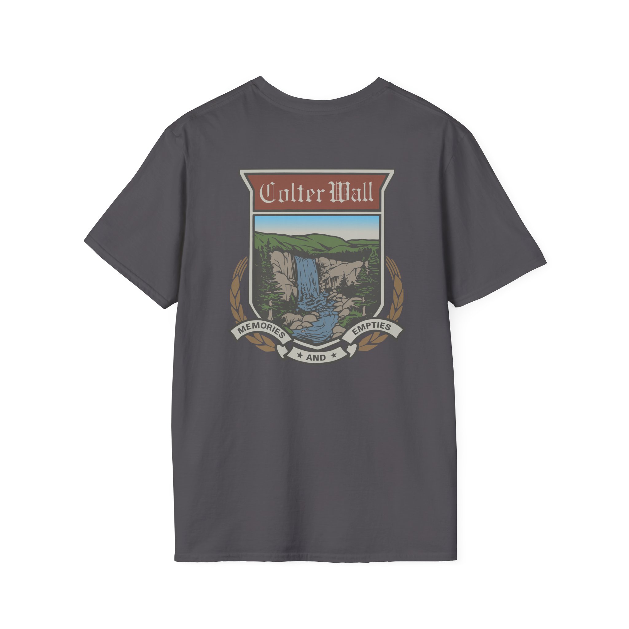 Colter Wall Beer Sign Unisex Softstyle T-Shirt - Image 14