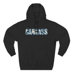 Carcass Head & Tools Three-Panel Fleece Hoodie