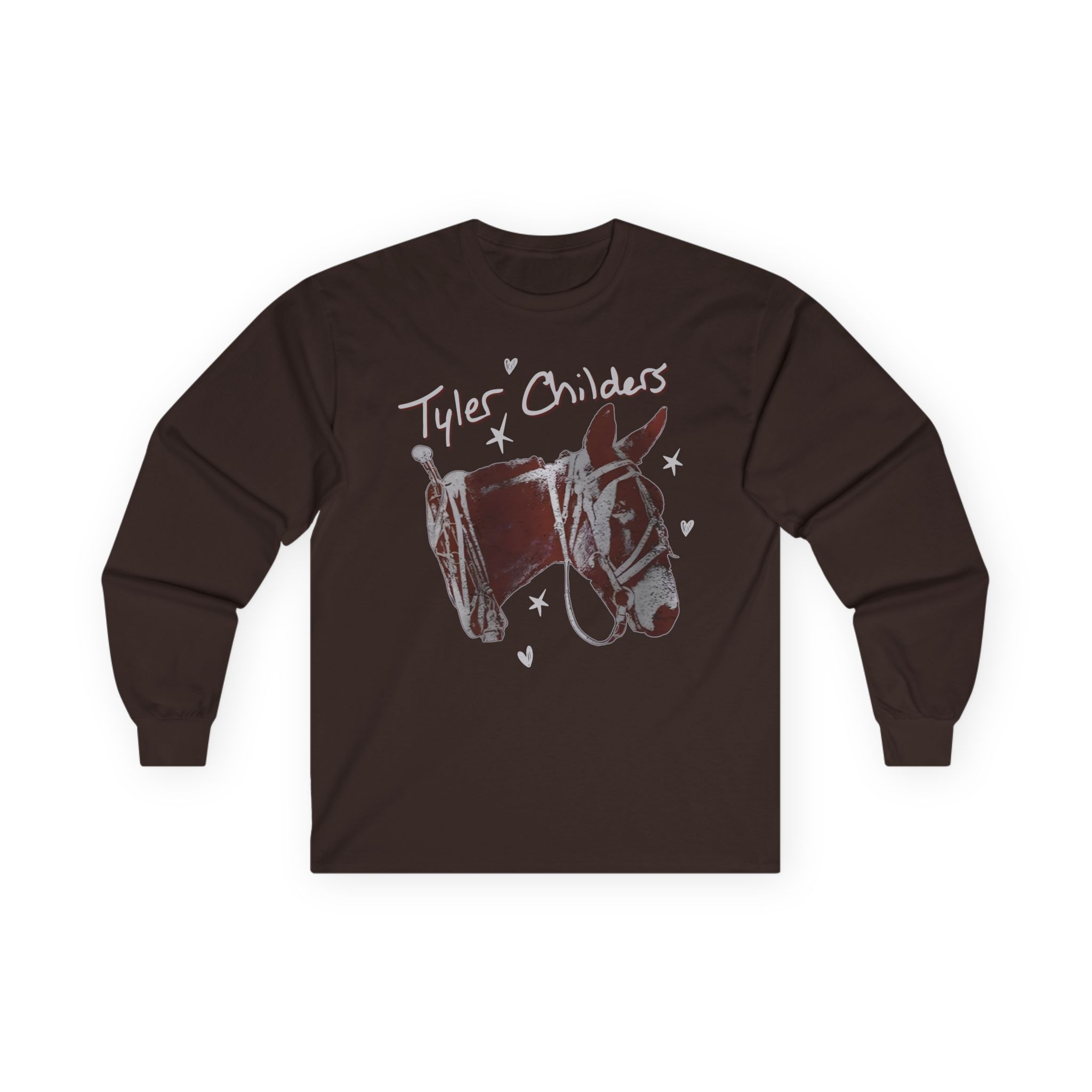 Tyler Childers Green Youth Mule Unisex Ultra Cotton Long Sleeve Tee - Image 5