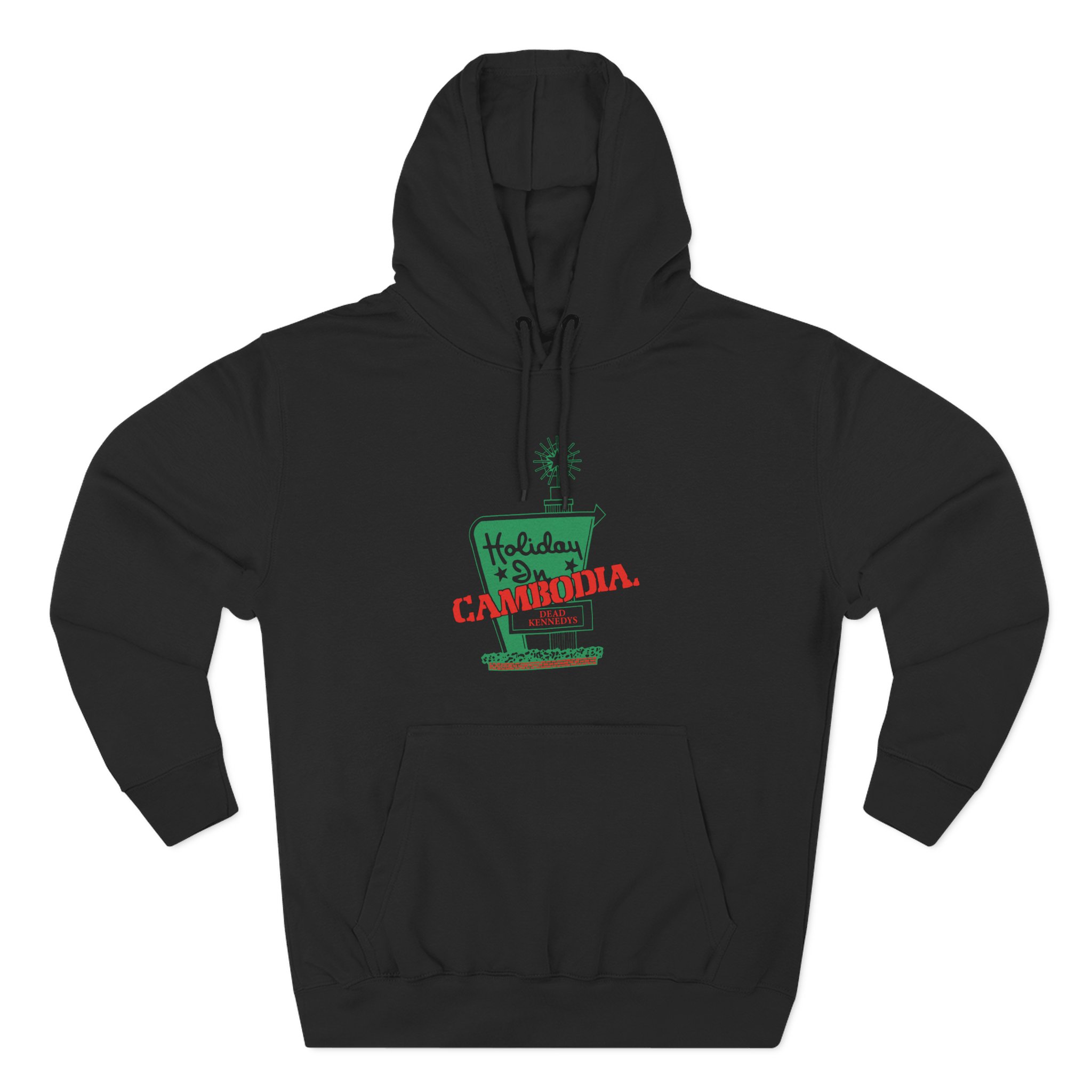 Dead Kennedys Holiday In Cambodia Banana Three-Panel Fleece Hoodie
