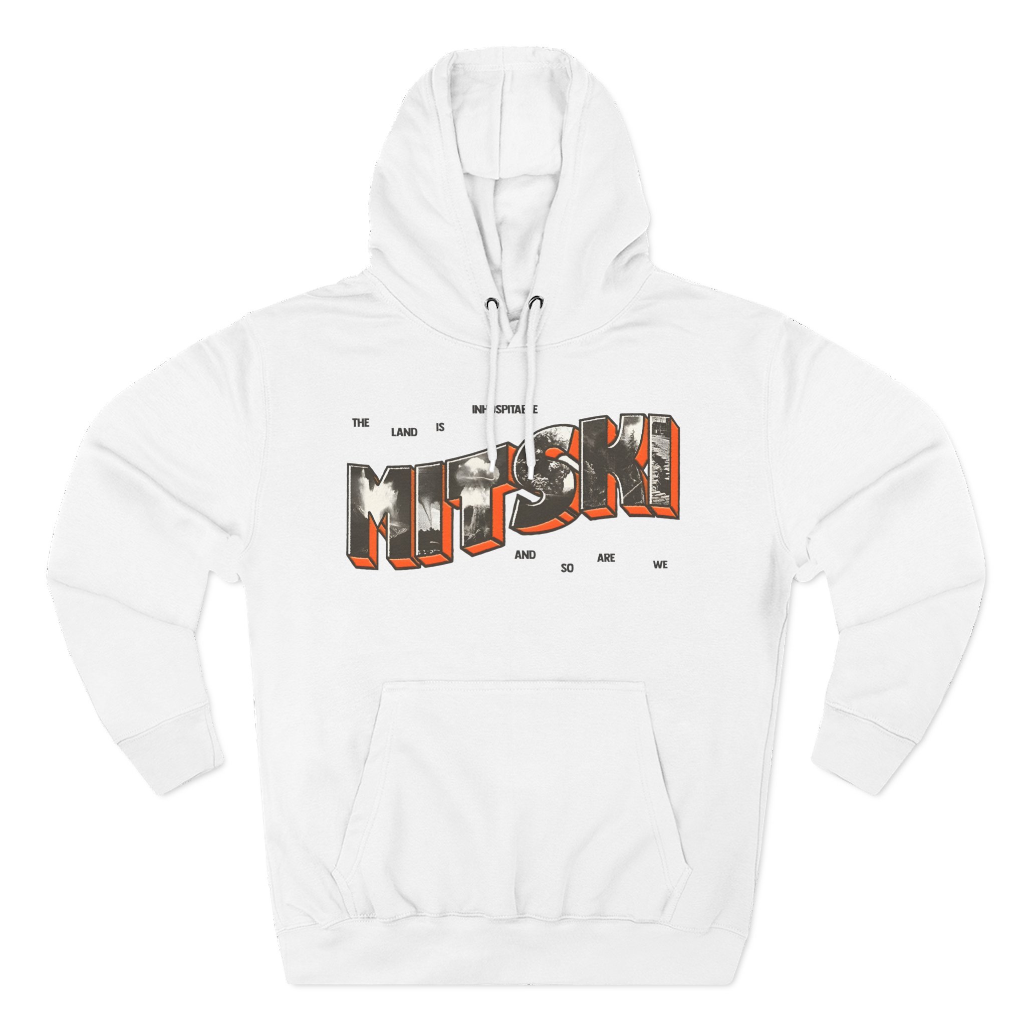 Mitski Postcard Three-Panel Fleece Hoodie