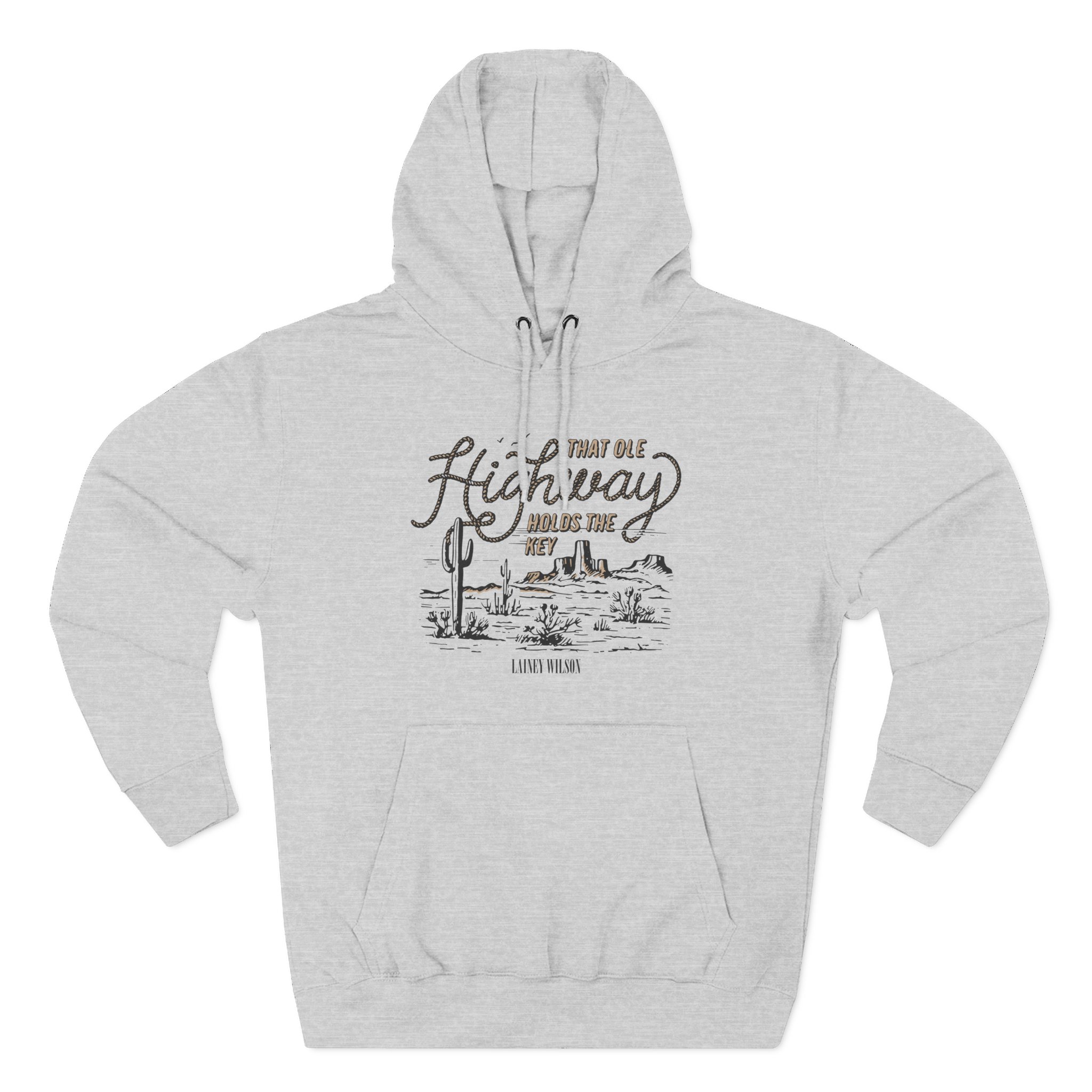 Lainey Wilson Highway Three-Panel Fleece Hoodie - Image 3