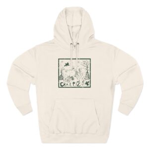 Chat Pile Three-Panel Fleece Hoodie