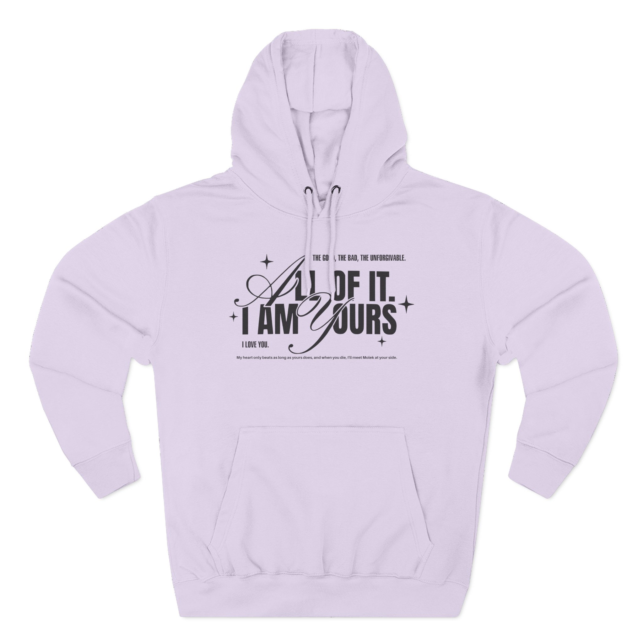 Fourth Wing Iam Yours Three-Panel Fleece Hoodie - Image 13