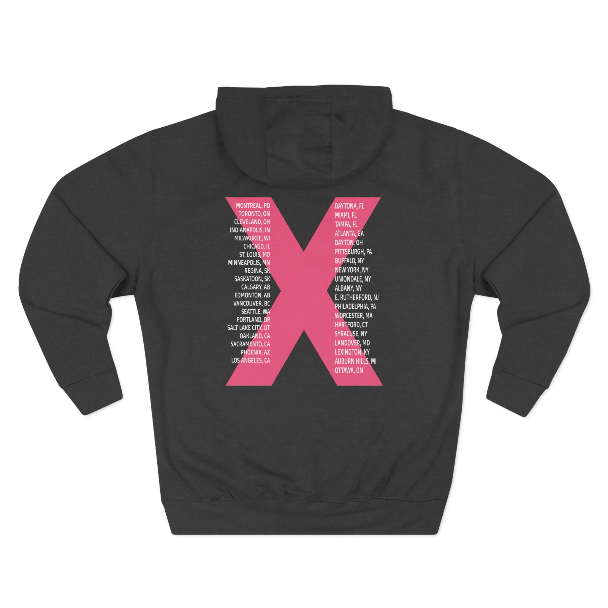 Inxs Fan Favourite Vintage Three-Panel Fleece Hoodie - Image 4