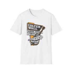Colter Wall Guitar Sign Unisex Softstyle T-Shirt