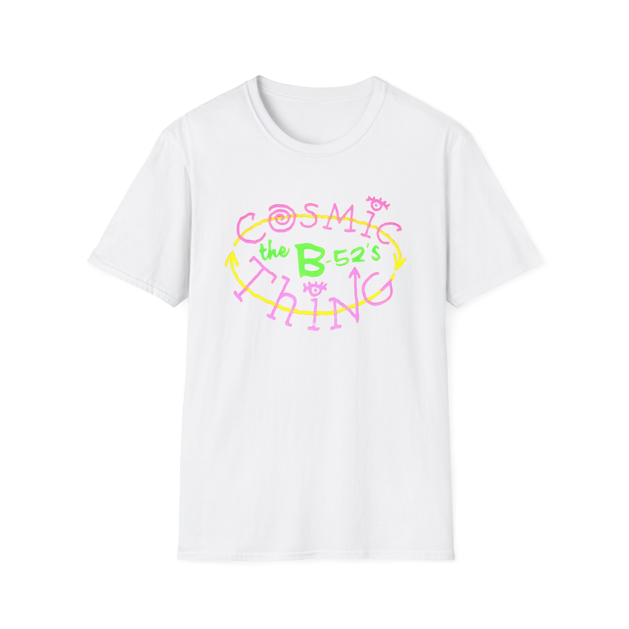 Manhead The B-52's Unisex Softstyle T-Shirt - Image 3
