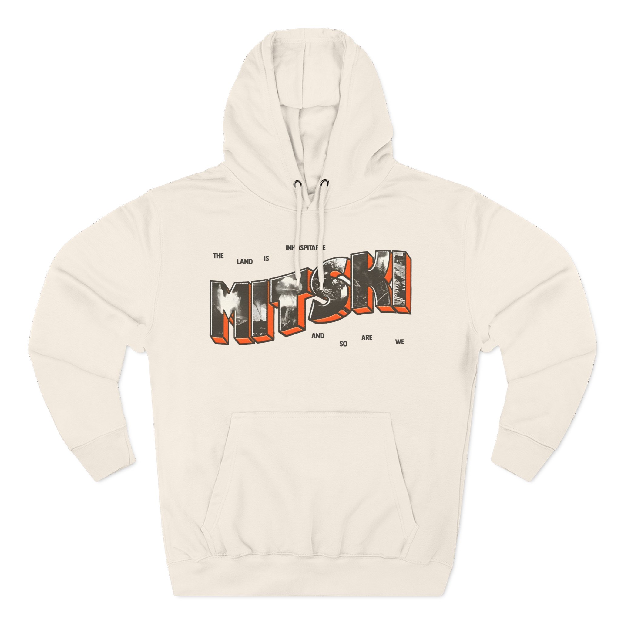 Mitski Postcard Three-Panel Fleece Hoodie - Image 5