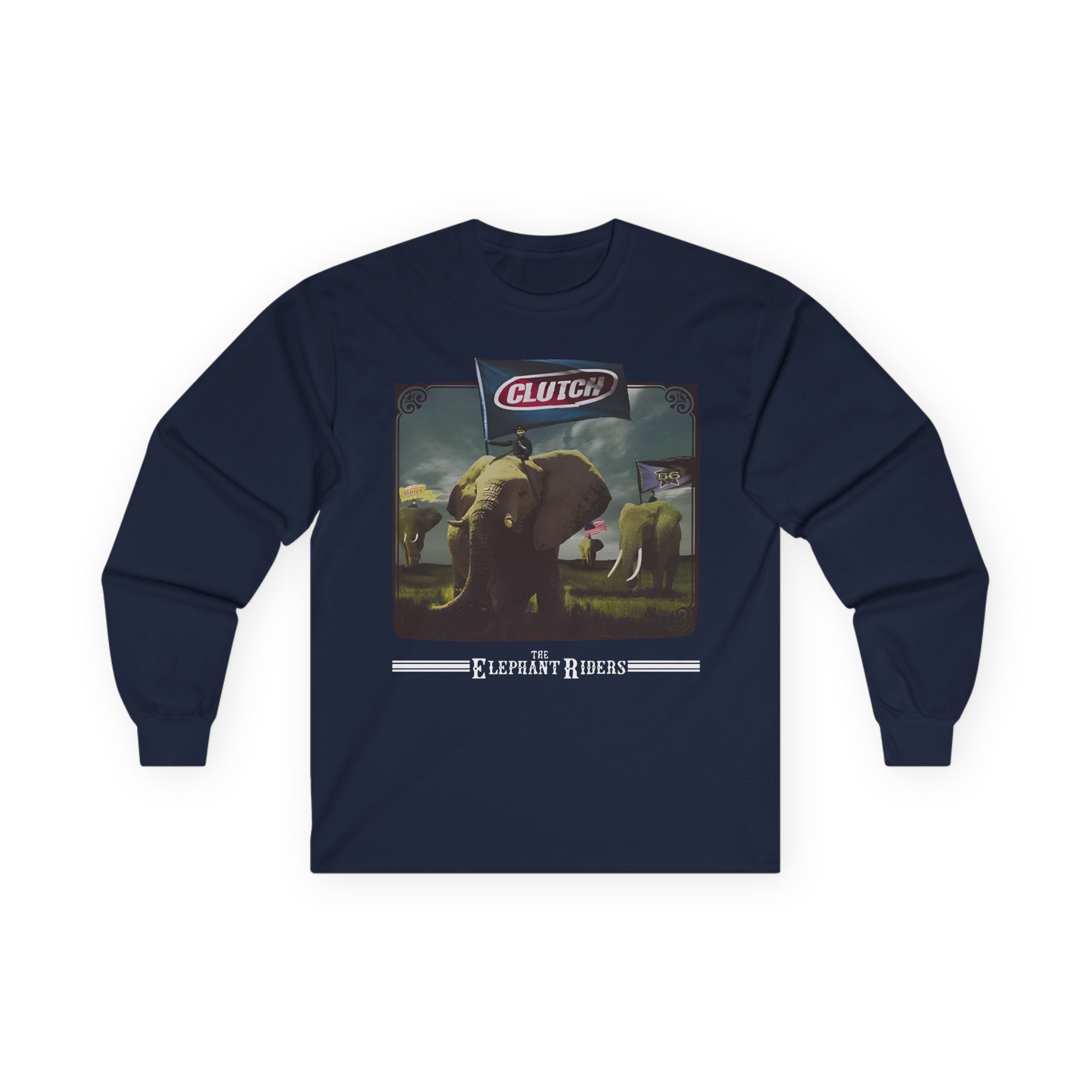 Clutch Elephant Riders Unisex Ultra Cotton Long Sleeve Tee - Image 19