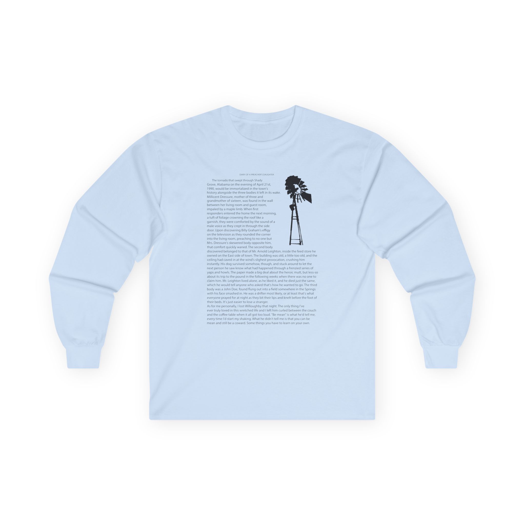 Ethel Cain Excerpt Unisex Ultra Cotton Long Sleeve Tee - Image 9