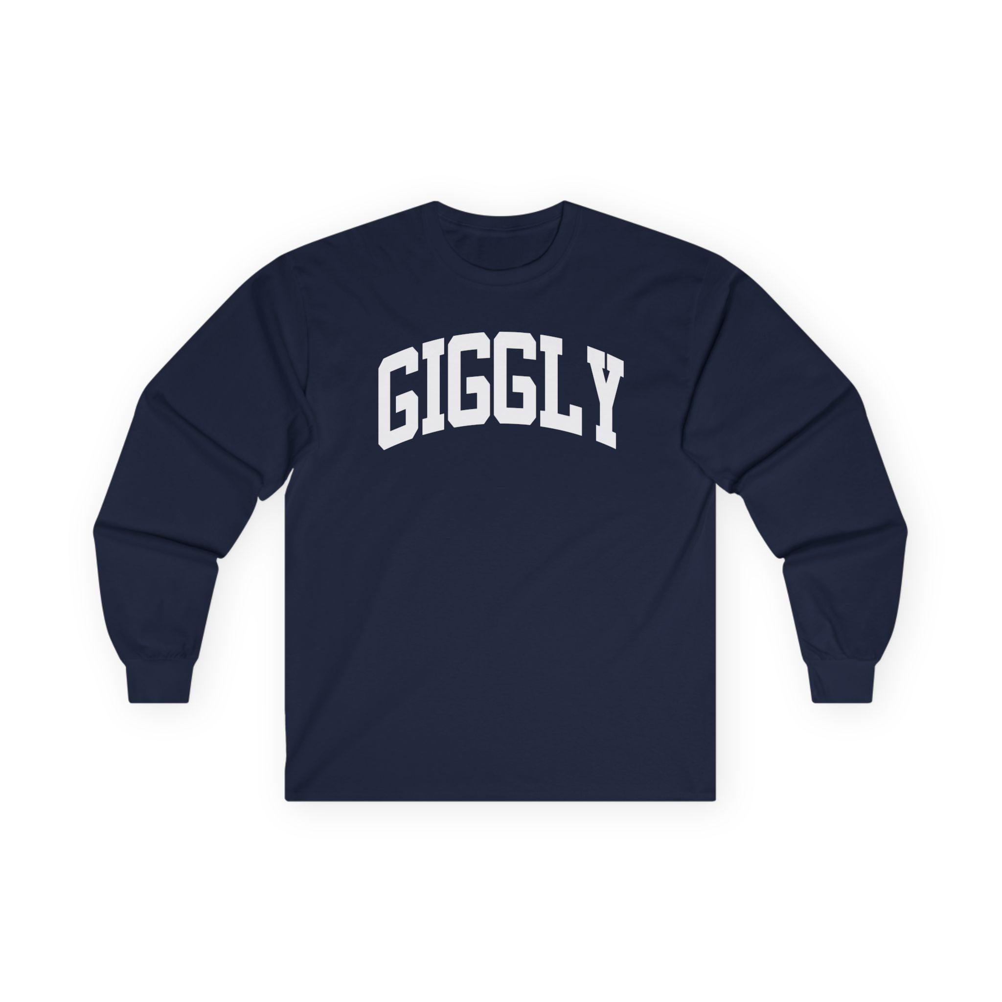 Giggly Squad Collegiate Unisex Ultra Cotton Long Sleeve Tee - Image 15
