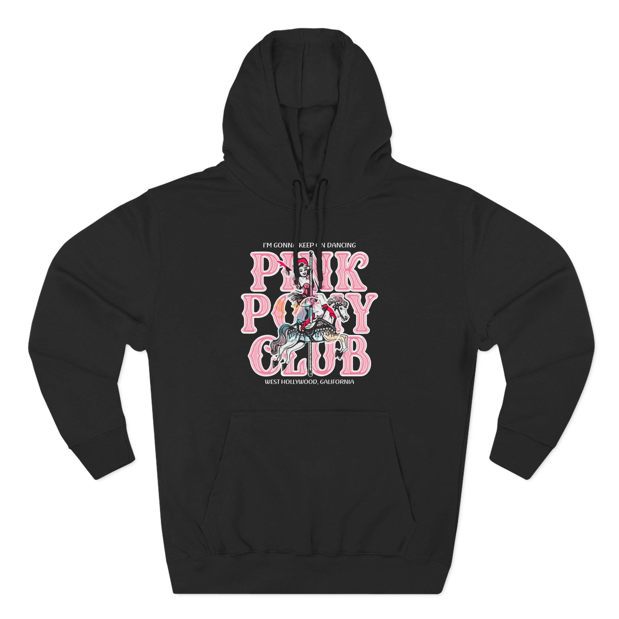 Chappell Roan Pink Pony Club Three-Panel Fleece Hoodie