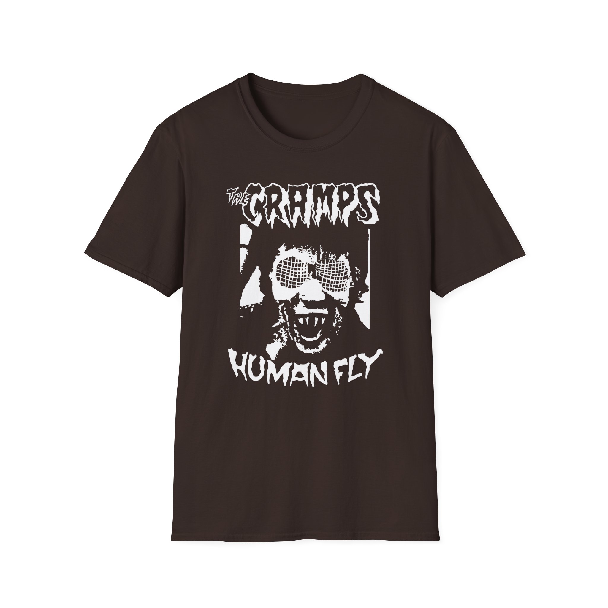 The Cramps Human Fly Unisex Softstyle T-Shirt - Image 3