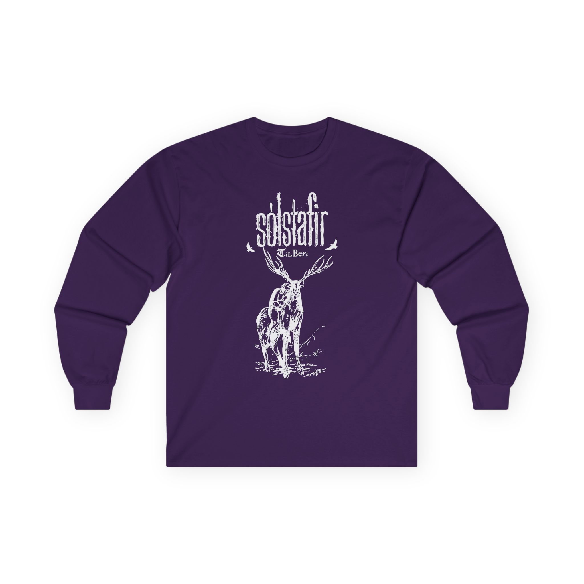 Solstafir Tilberi Unisex Ultra Cotton Long Sleeve Tee - Image 13