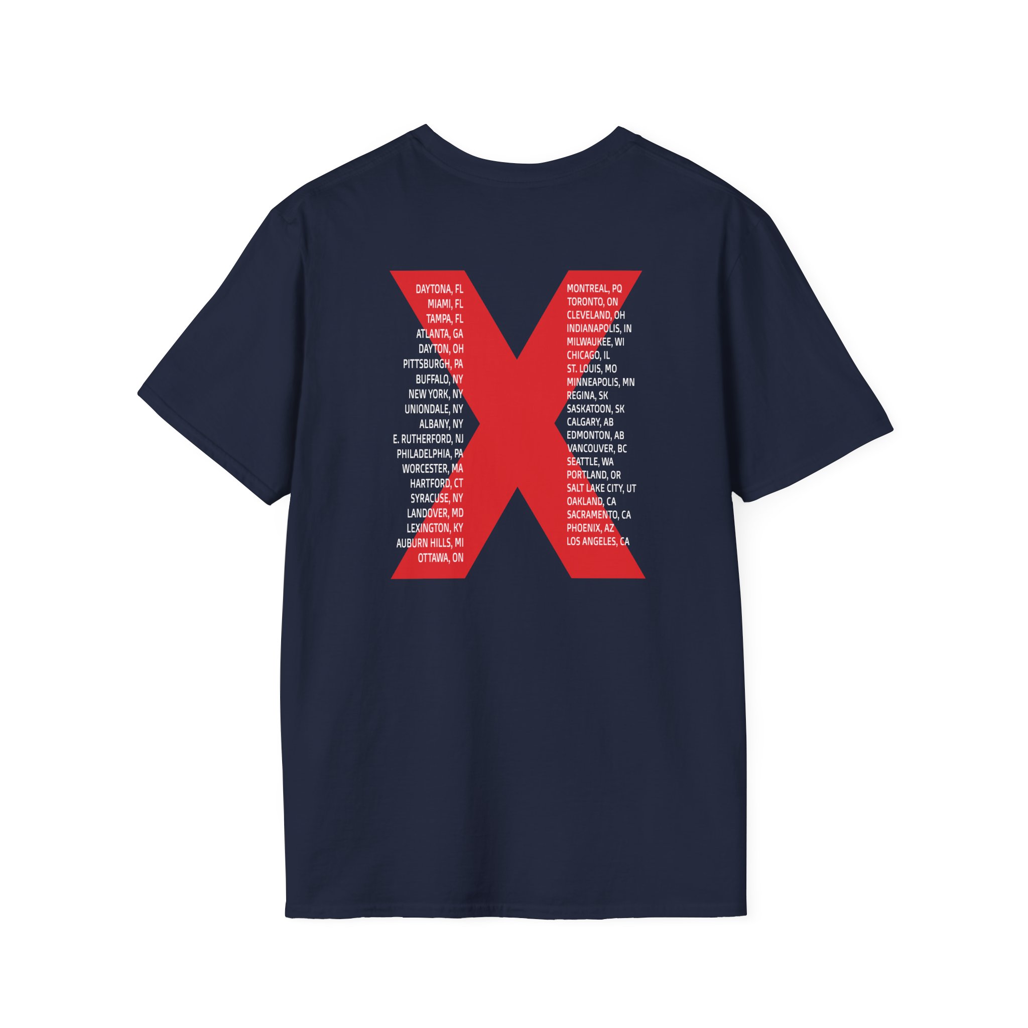 Inxs Us Tour Unisex Softstyle T-Shirt - Image 16