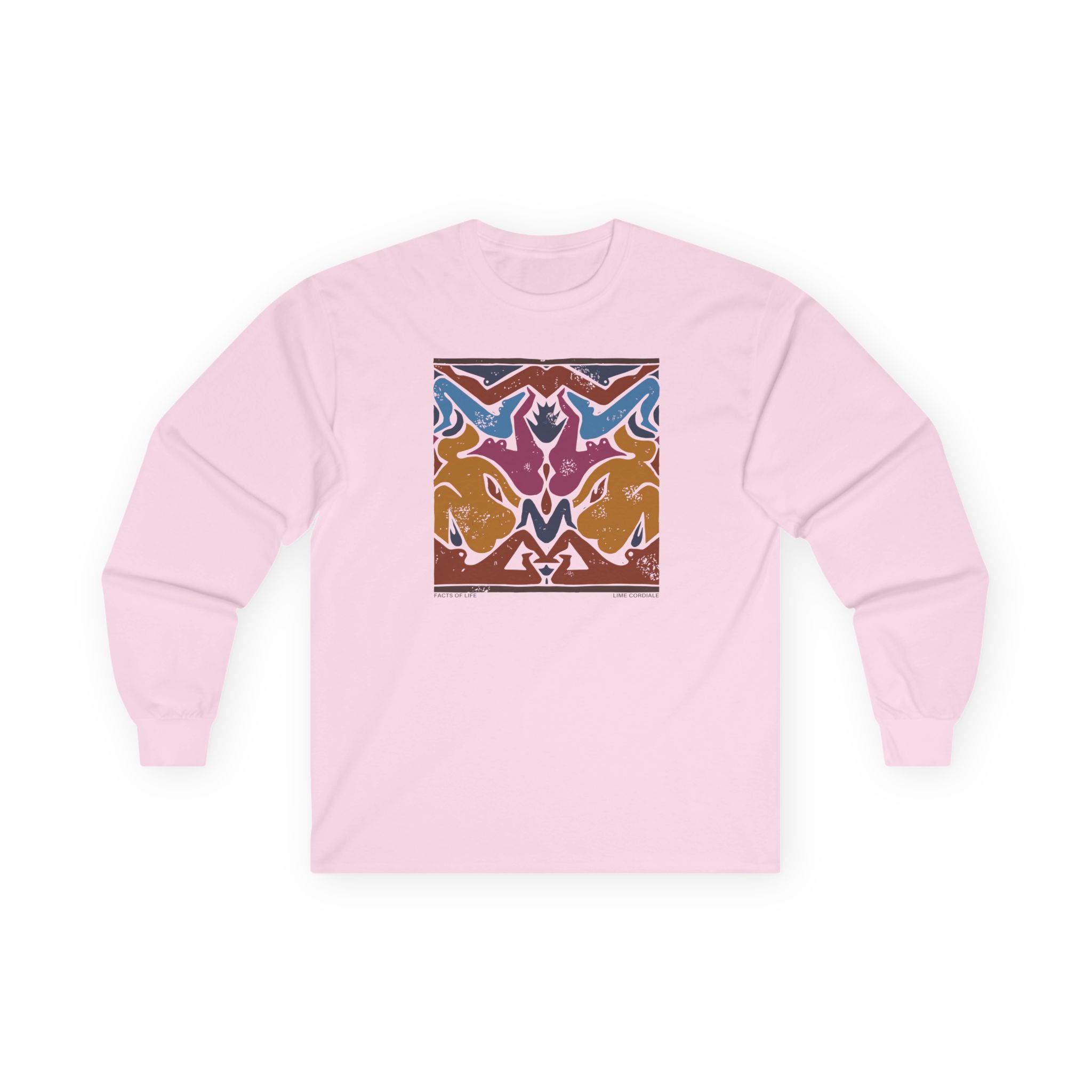 Lime Cordiale Facts of Life Unisex Ultra Cotton Long Sleeve Tee - Image 9