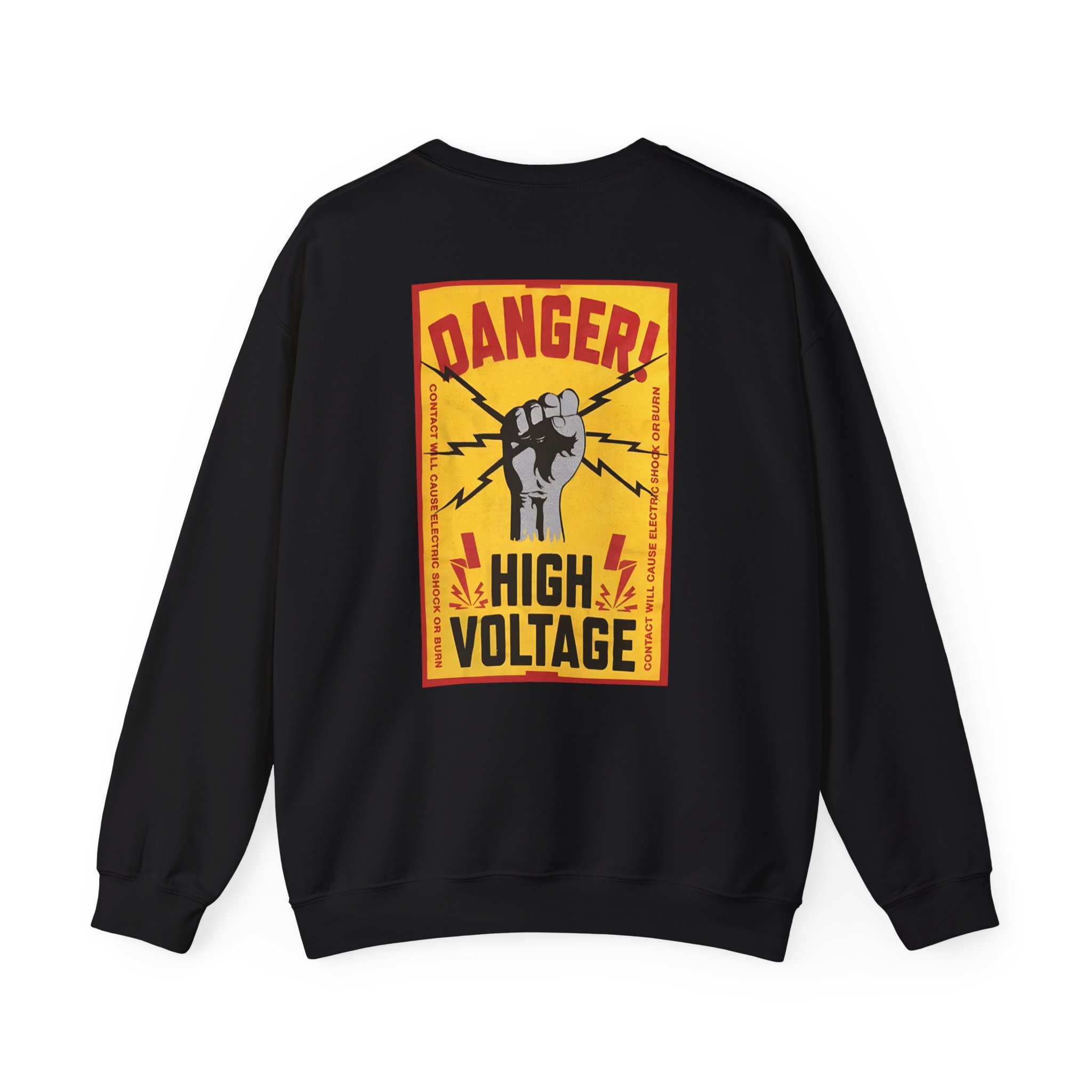Lachlan Danger! High Voltage Unisex Heavy Blend™ Crewneck Sweatshirt - Image 2
