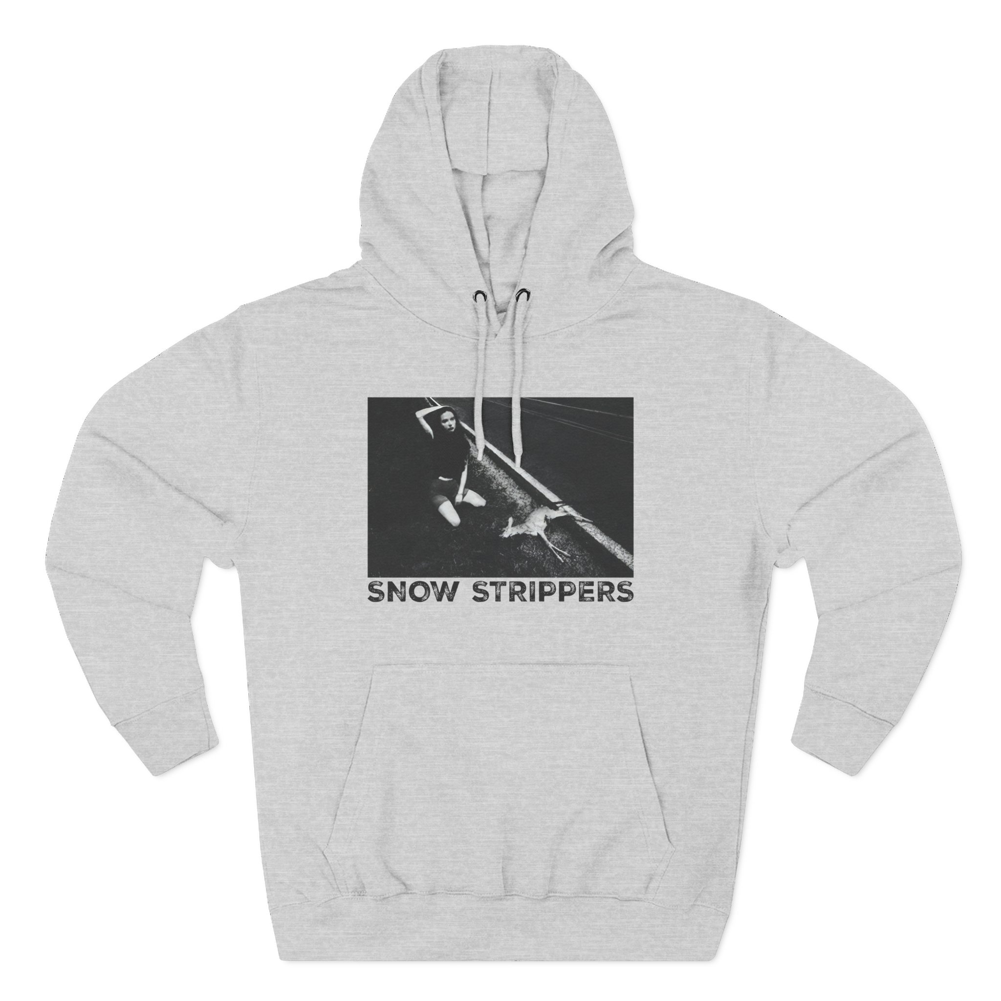 Snow Strippers Three-Panel Fleece Hoodie - Image 3