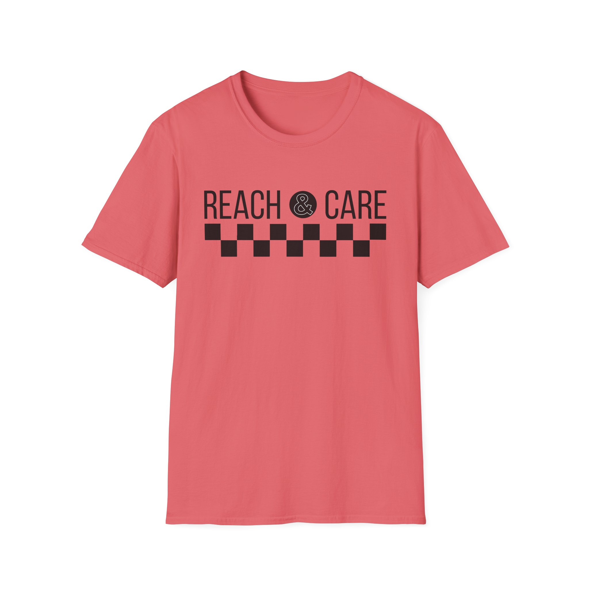Life Church Reach the World Care for the One Unisex Softstyle T-Shirt - Image 3