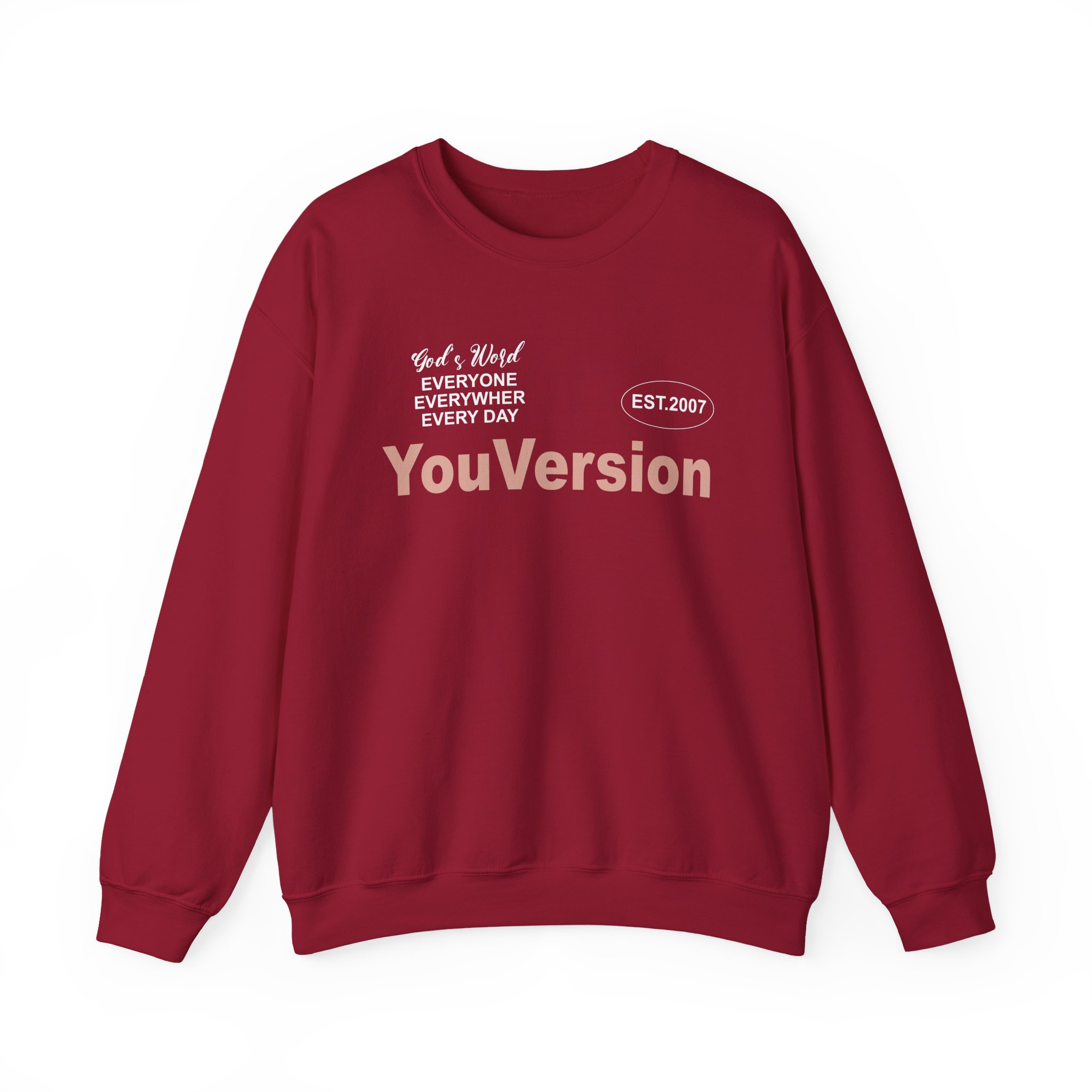 Life Church Youversion Unisex Heavy Blend™ Crewneck Sweatshirt - Image 27