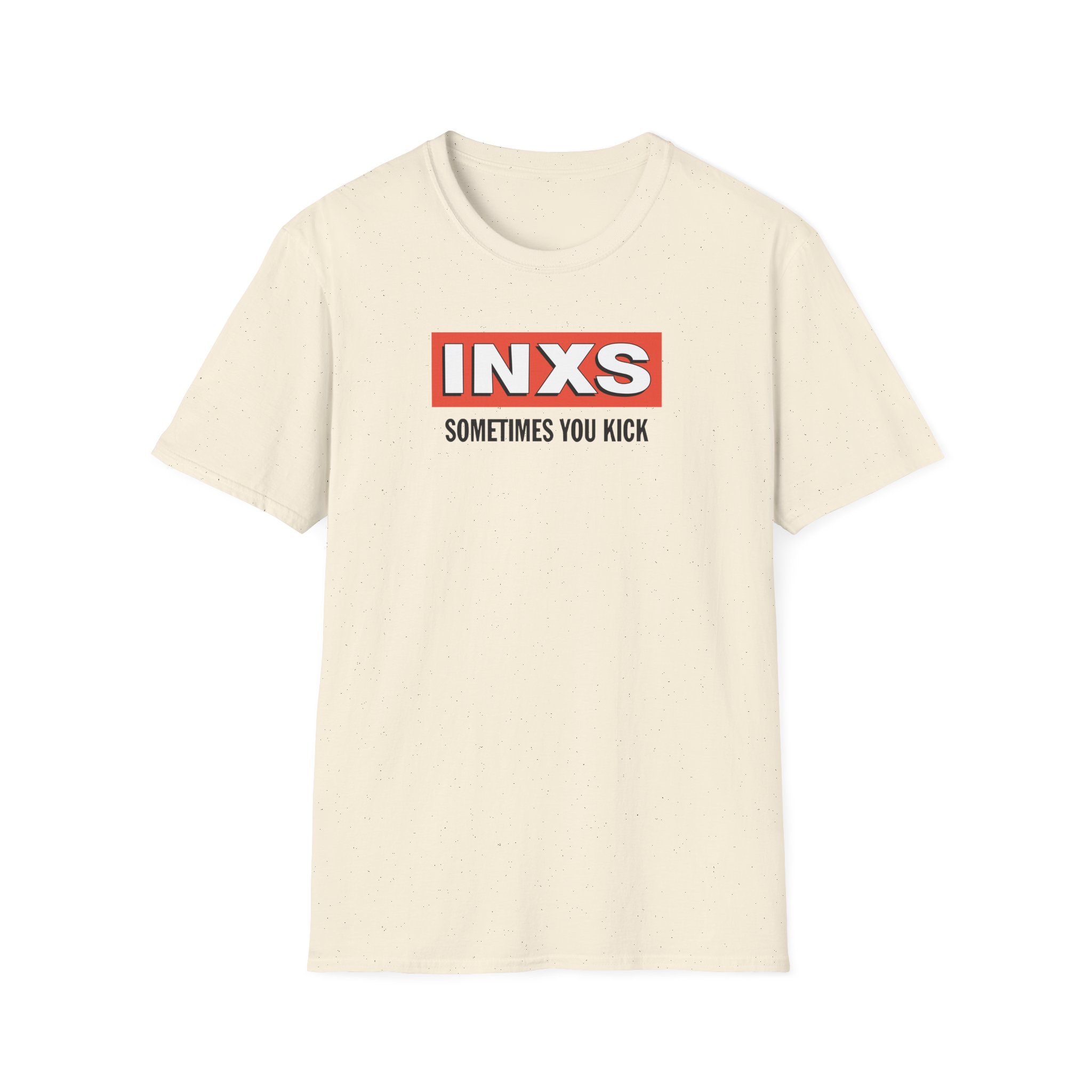 Inxs Sometimes You Kick Unisex Softstyle T-Shirt - Image 7