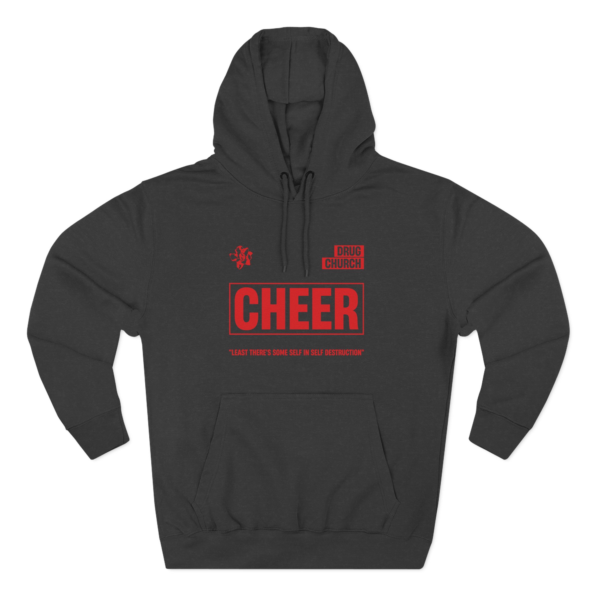 Drug Church Cheer Three-Panel Fleece Hoodie - Image 3