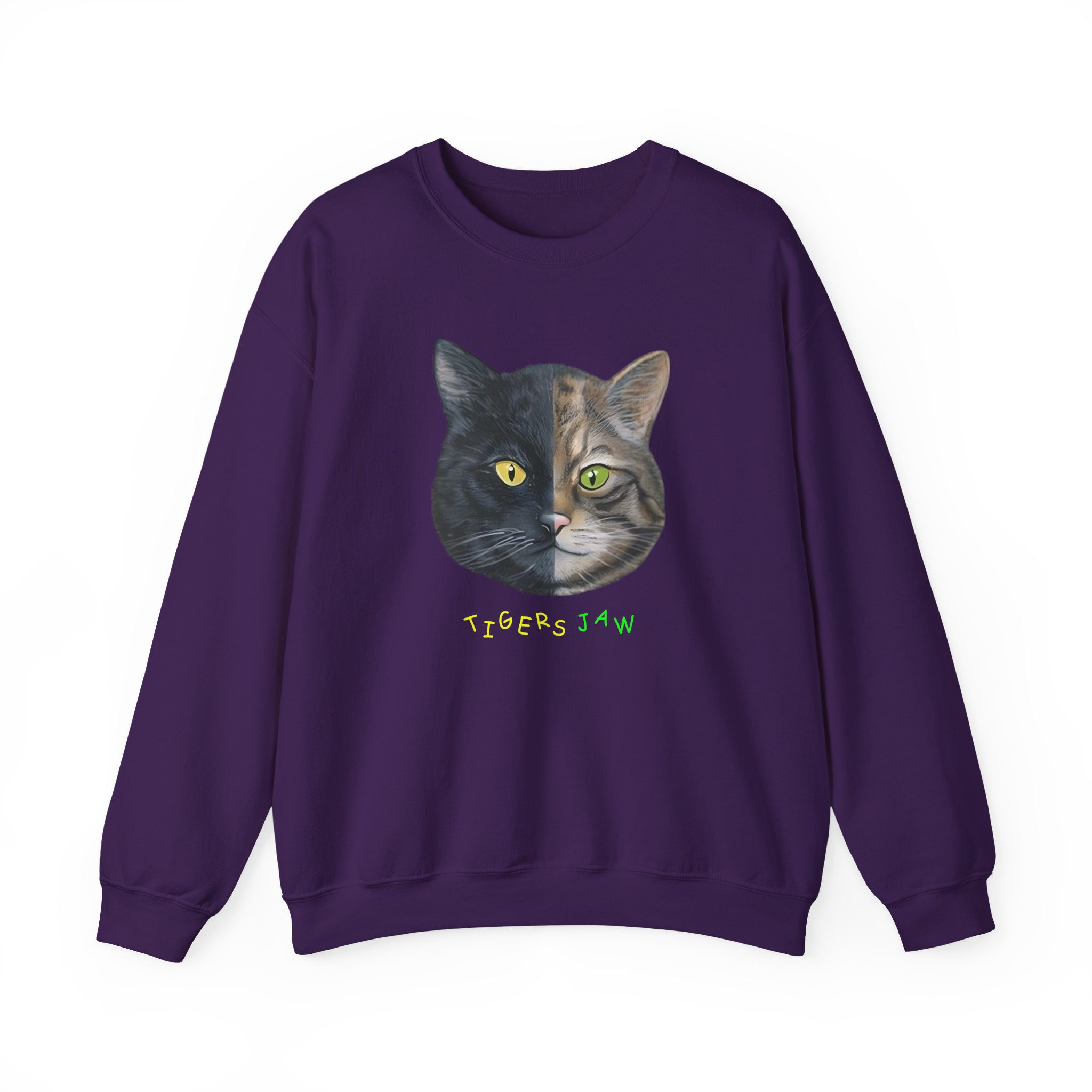 Tigers Jaw Cat Unisex Heavy Blend™ Crewneck Sweatshirt - Image 19