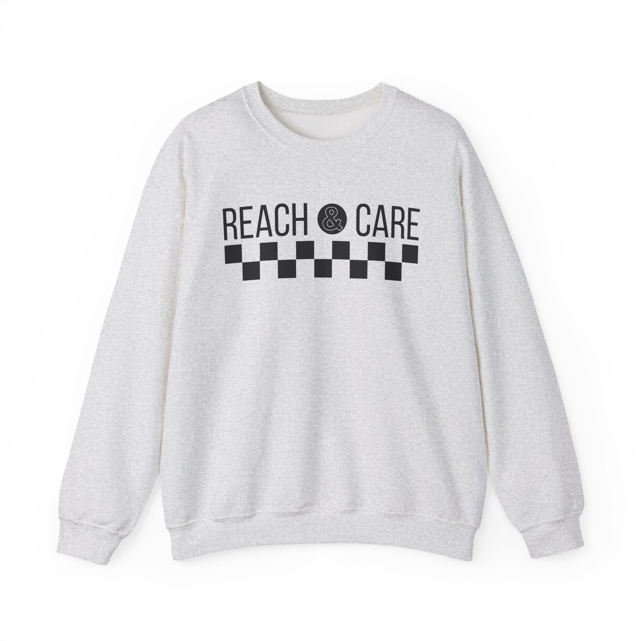 Life Church Reach the World Care for the One Unisex Heavy Blend™ Crewneck Sweatshirt - Image 5