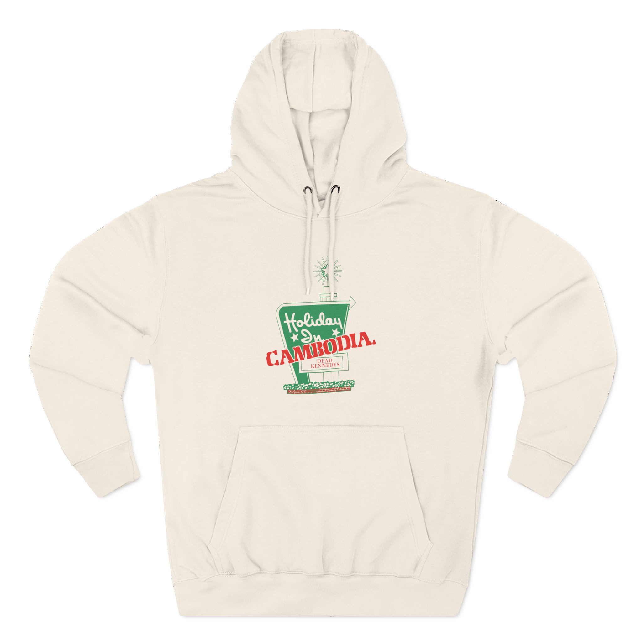 Dead Kennedys Holiday In Cambodia Banana Three-Panel Fleece Hoodie - Image 5