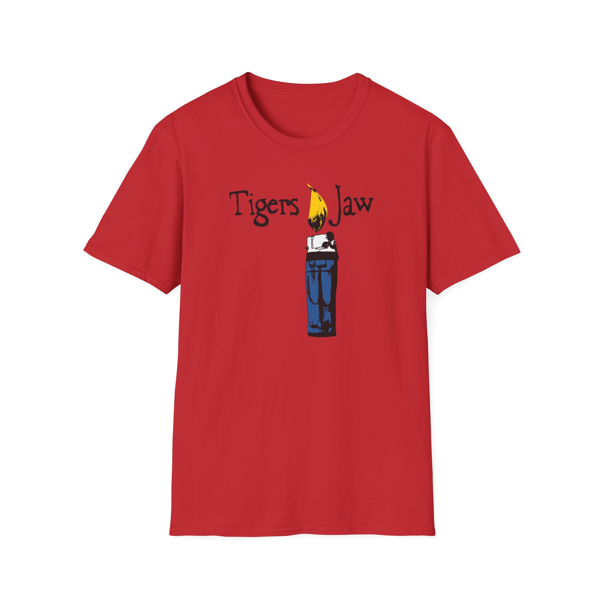 Tigers Jaw Lighter Unisex Softstyle T-Shirt - Image 25