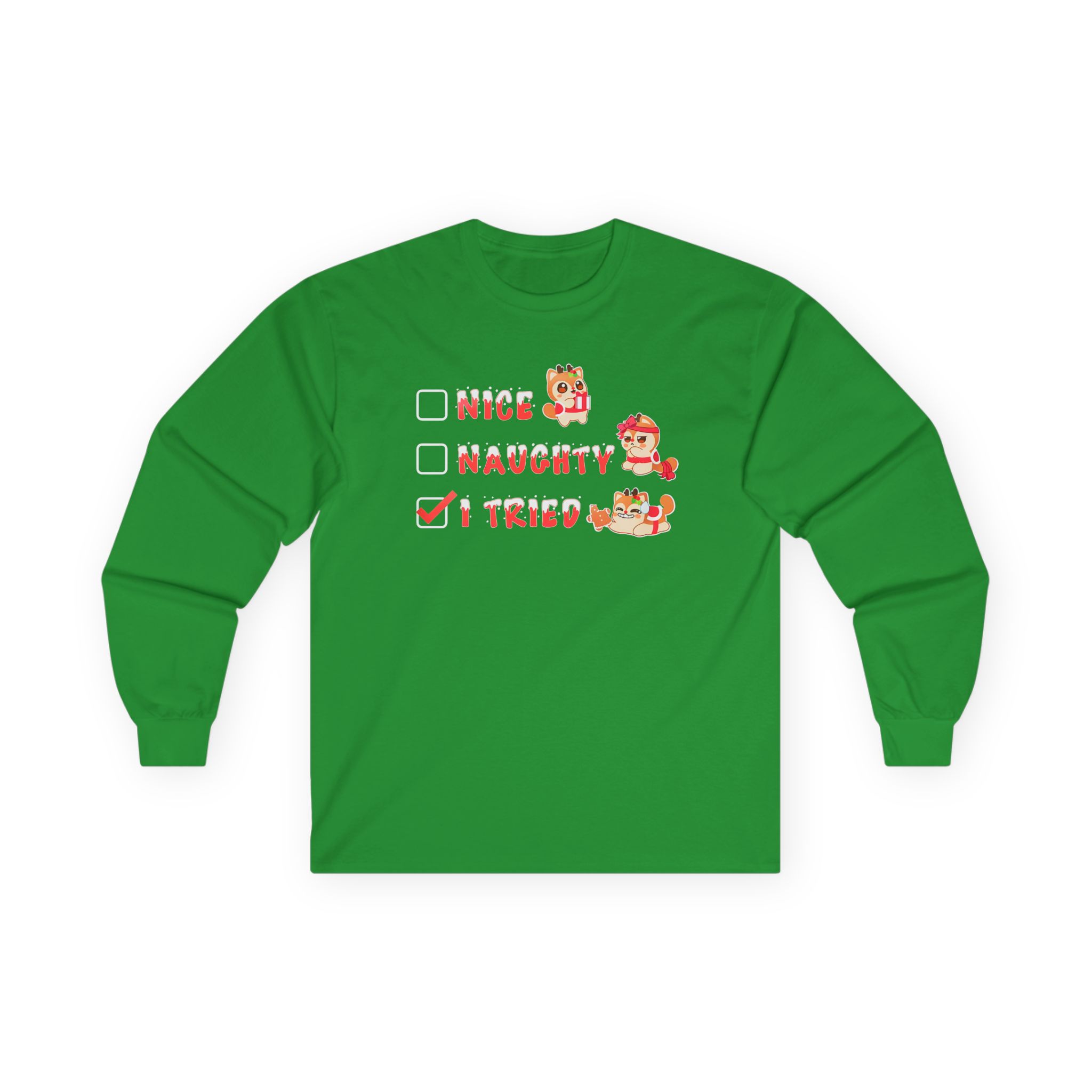 Aphmau Naughty Nice Holiday Unisex Ultra Cotton Long Sleeve Tee - Image 9