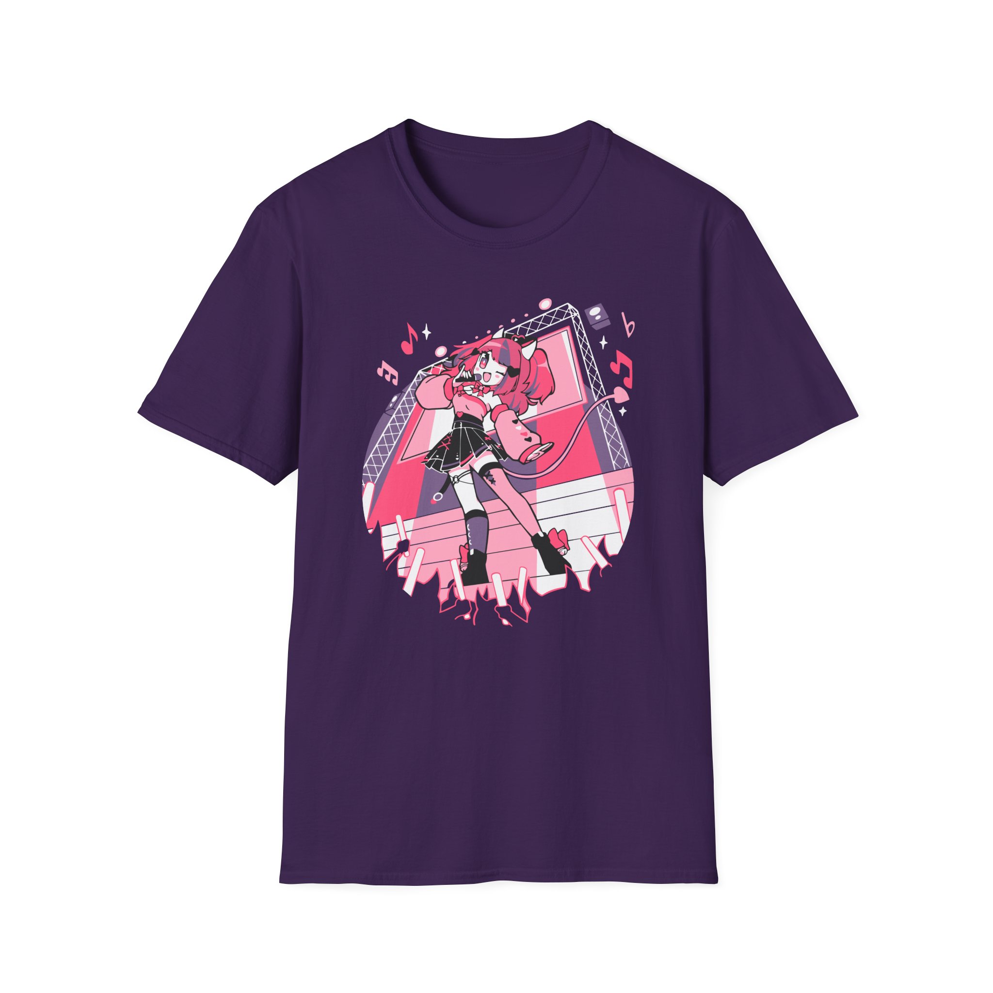 Ironmouse Idol Unisex Softstyle T-Shirt - Image 7