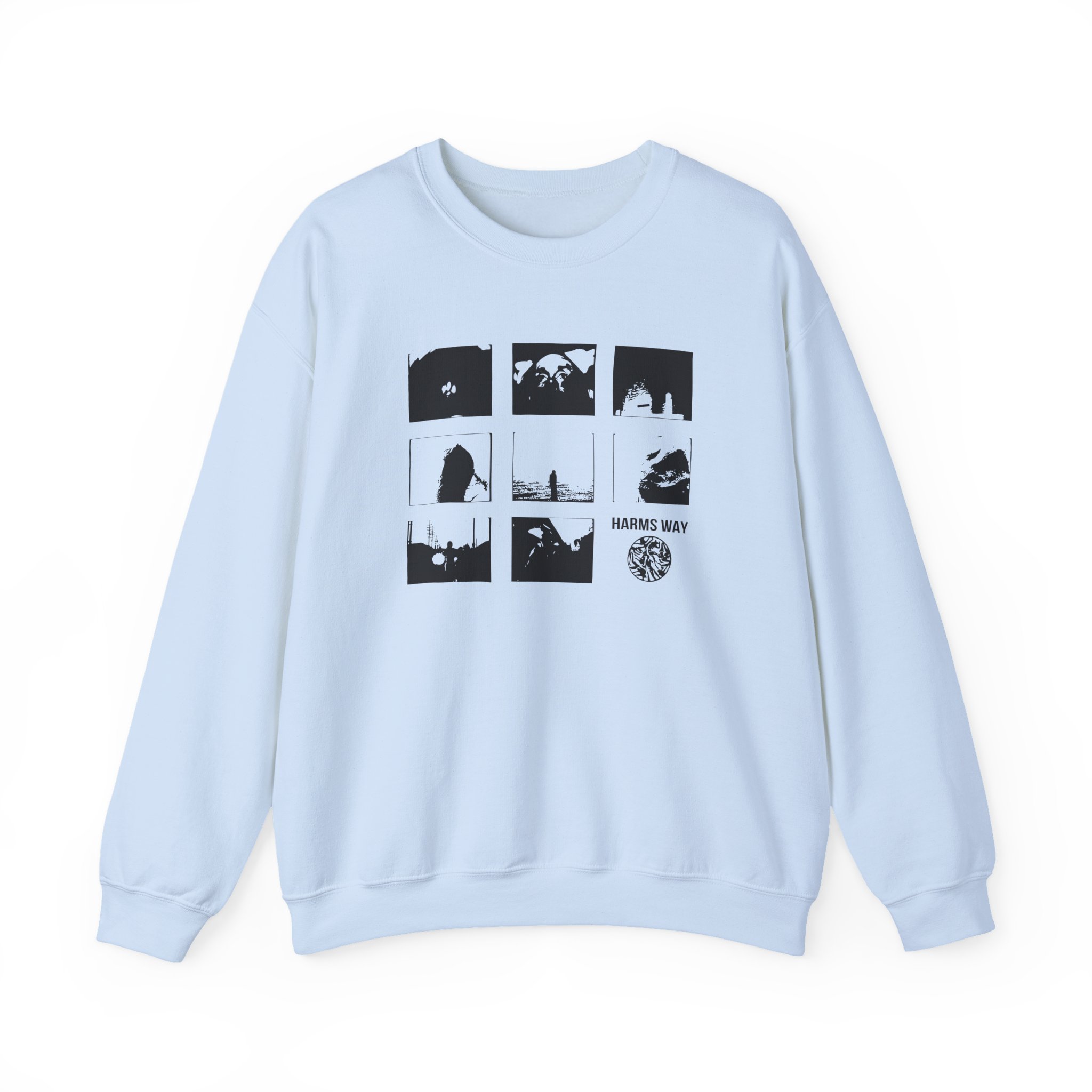 Harms Way Silent Wolf Unisex Heavy Blend™ Crewneck Sweatshirt - Image 7