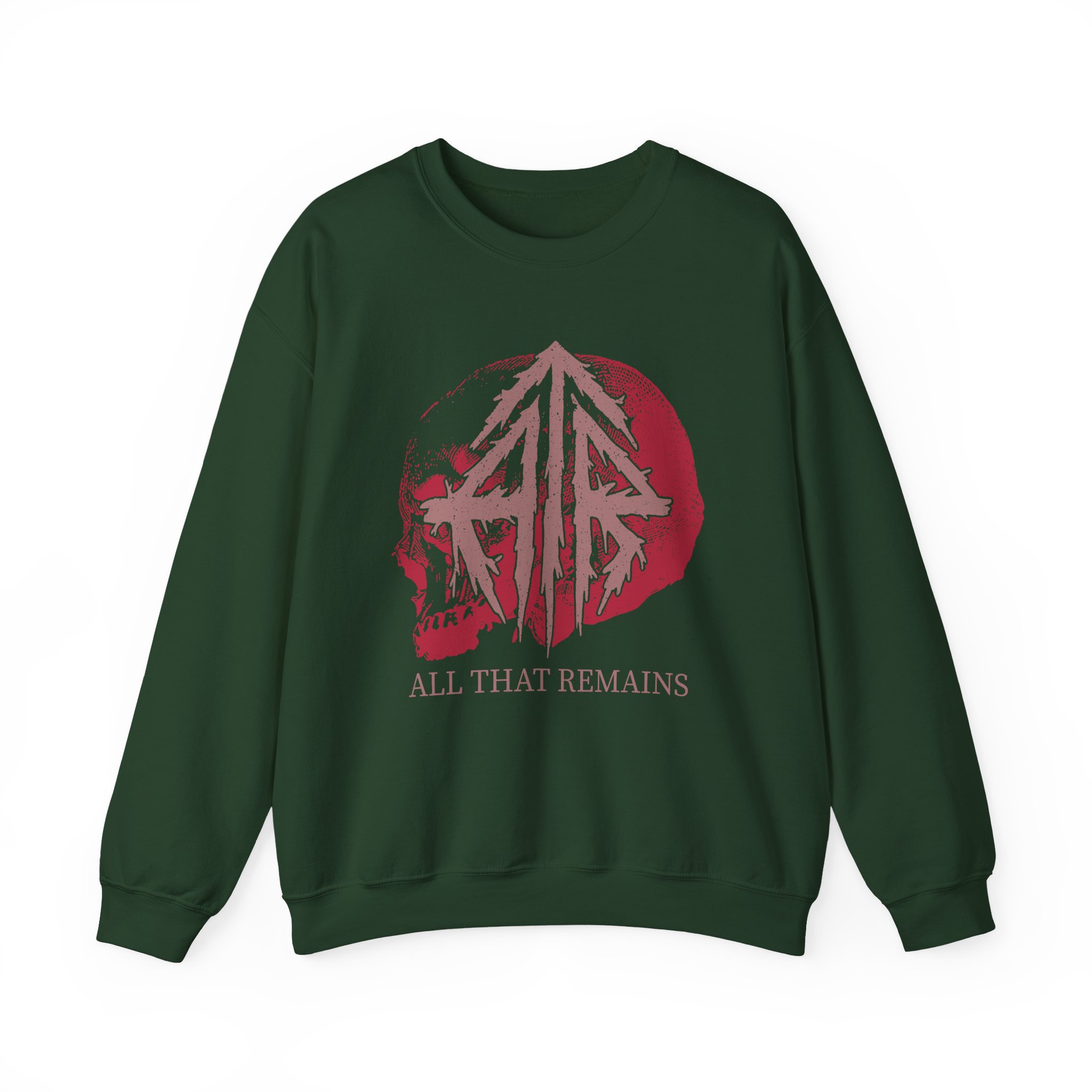 All That Remains Skull Unisex Heavy Blend™ Crewneck Sweatshirt - Image 5