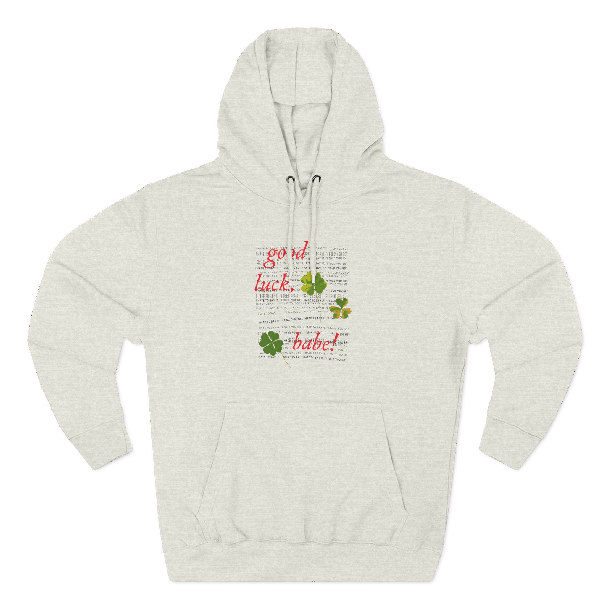 Chappell Roan Good Luck, Babe! Three-Panel Fleece Hoodie - Image 7