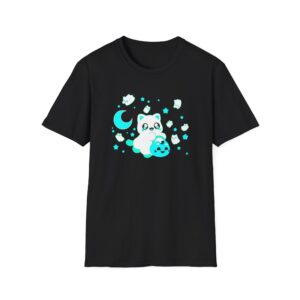 Aphmau Ghost Cat Unisex Softstyle T-Shirt