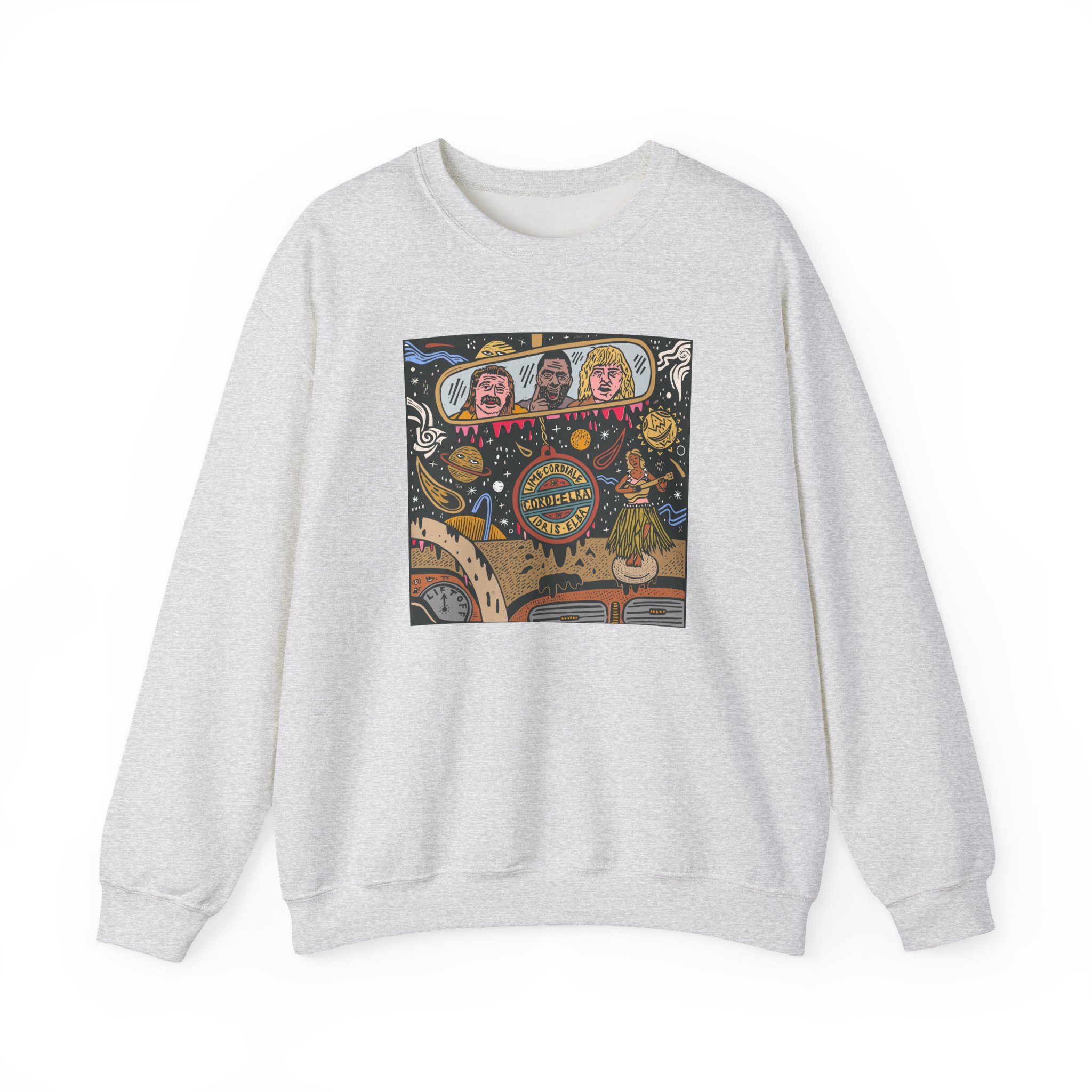 Lime Cordiale Cordi Elba Unisex Heavy Blend™ Crewneck Sweatshirt - Image 5