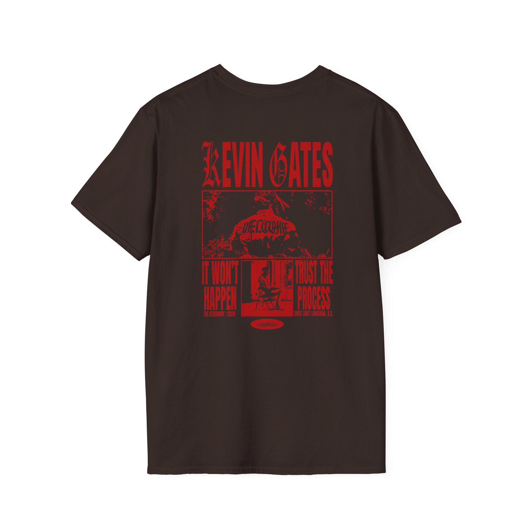 kevin gates The Ceremony Unisex Softstyle T-Shirt - Image 4