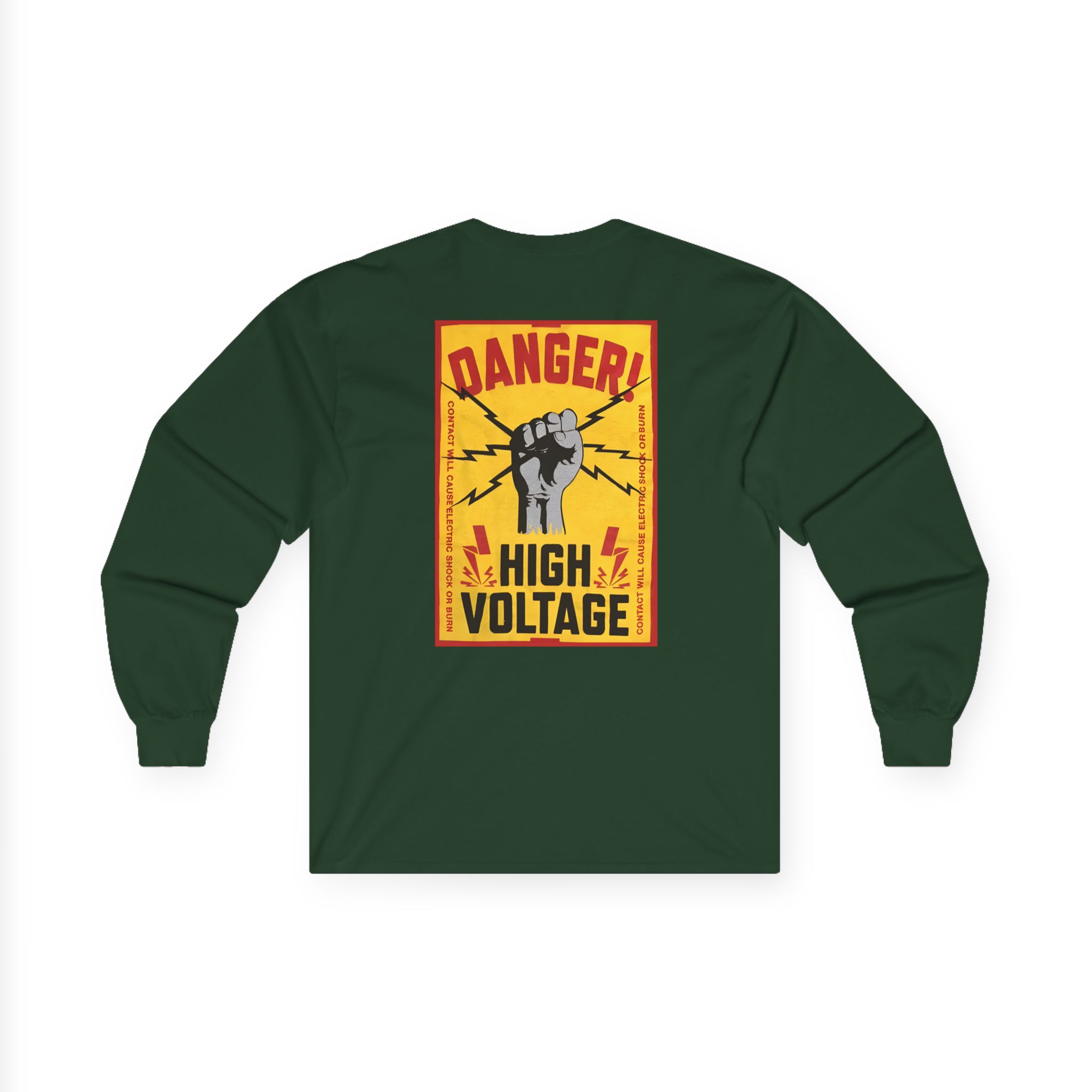 Lachlan Danger! High Voltage Unisex Ultra Cotton Long Sleeve Tee - Image 8