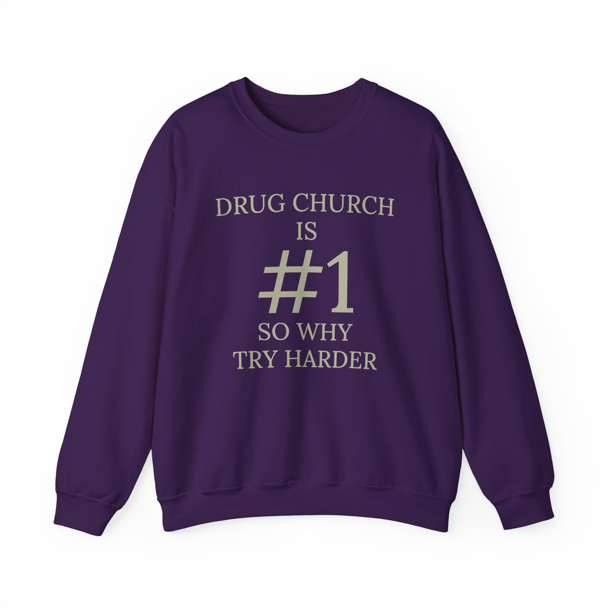 Drug Church Is Number 1 Unisex Heavy Blend™ Crewneck Sweatshirt - Image 15