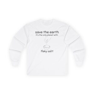 Joshua Weissman Save the Earth Unisex Ultra Cotton Long Sleeve Tee