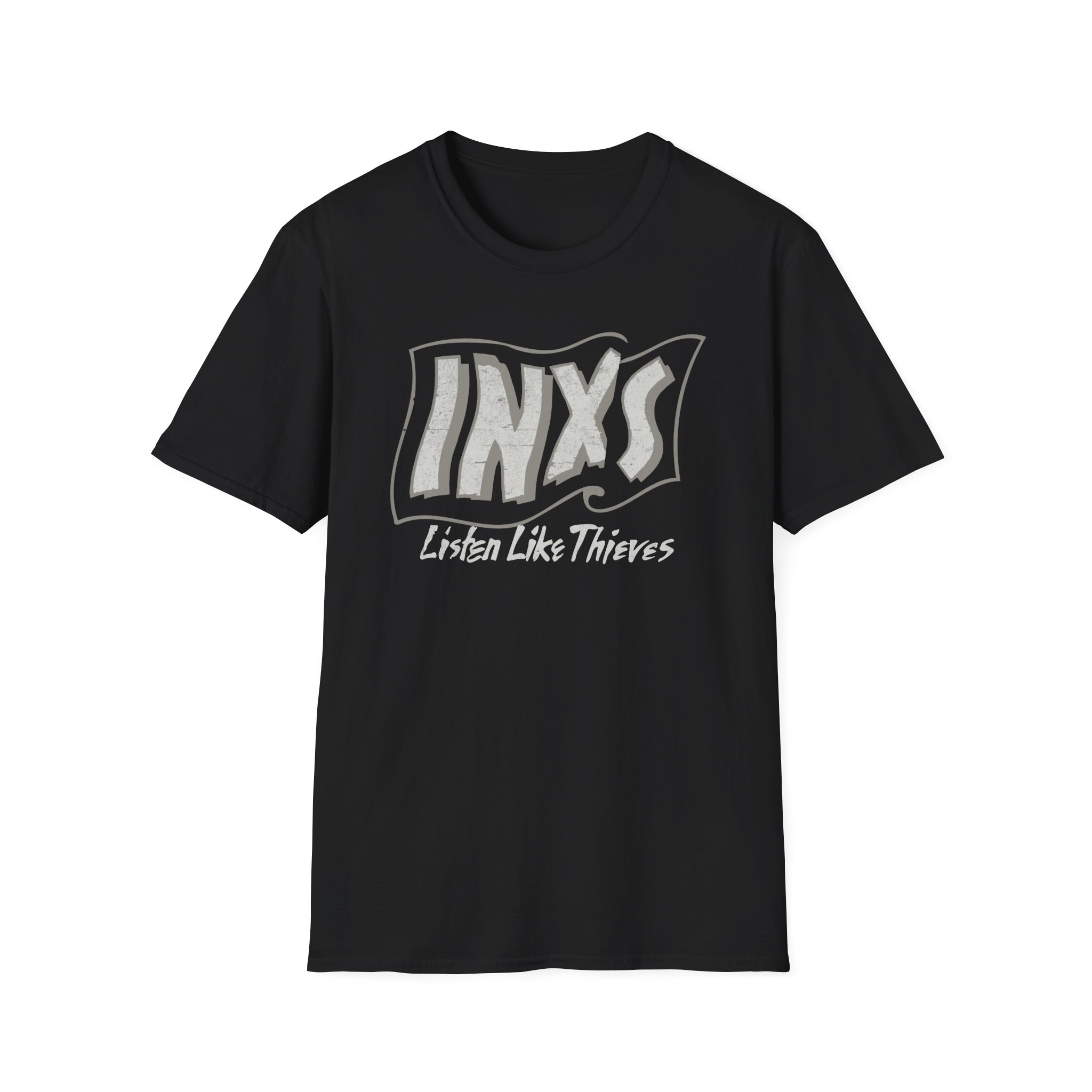 Inxs Listen Like Thieves Unisex Softstyle T-Shirt