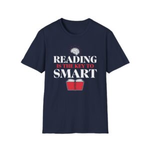 Nate Bargatze Reading is the Key To Smart Unisex Softstyle T-Shirt