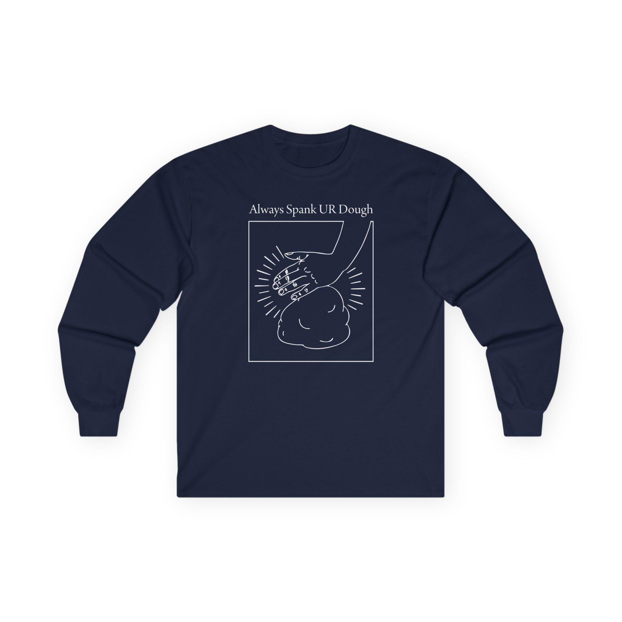 Joshua Weissman Always Spank Ur Dough Unisex Ultra Cotton Long Sleeve Tee - Image 13
