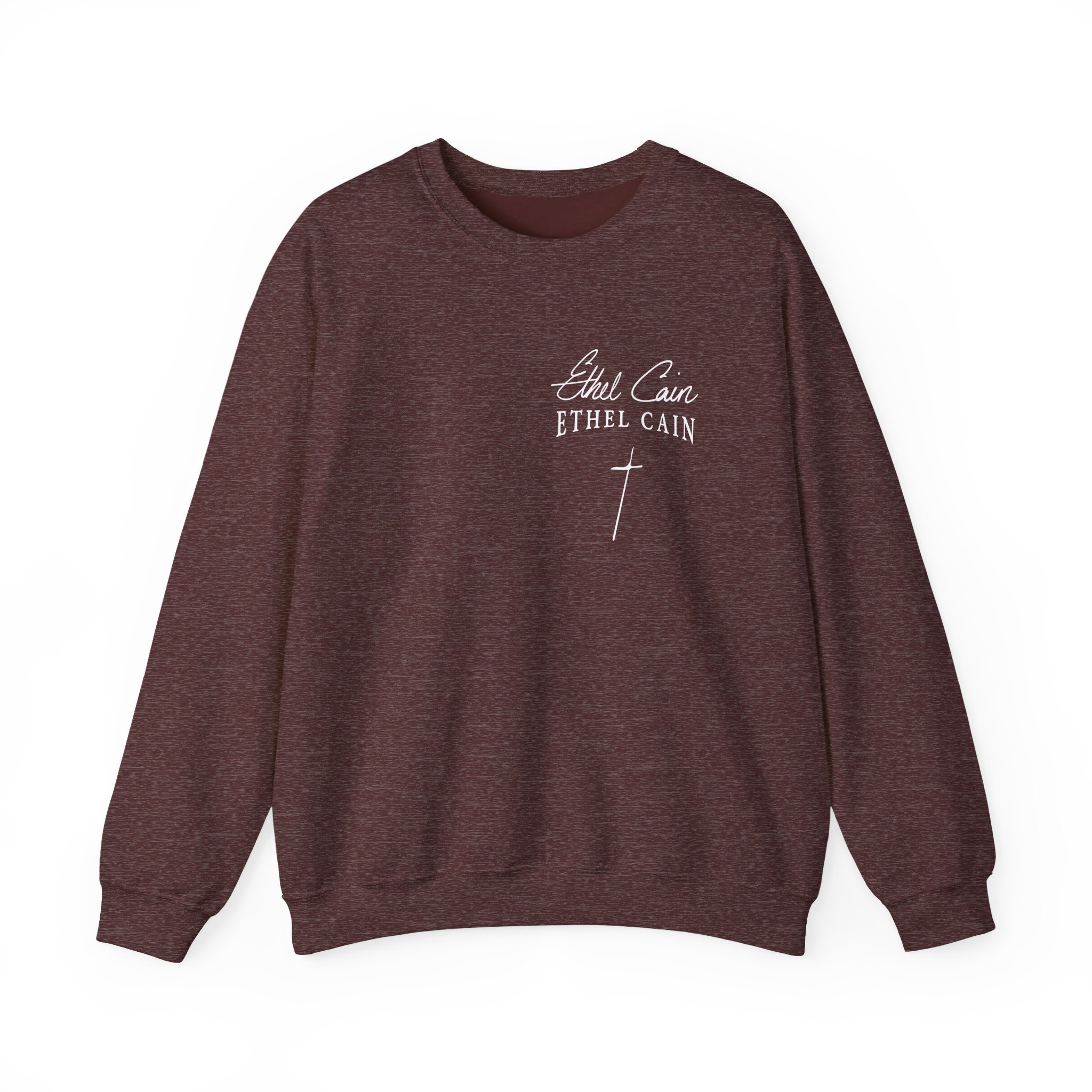 Ethel Cain Logo Unisex Heavy Blend™ Crewneck Sweatshirt - Image 3