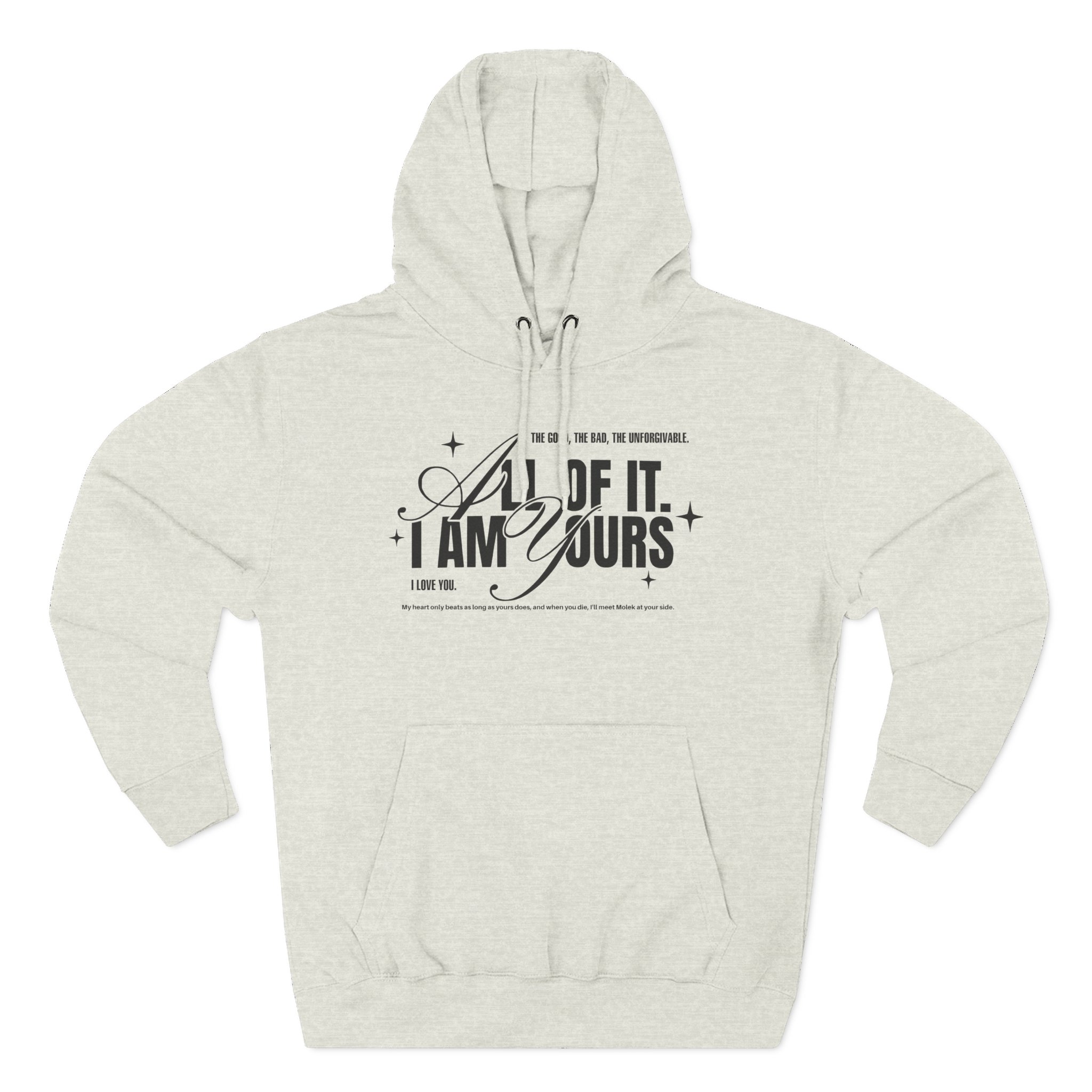 Fourth Wing Iam Yours Three-Panel Fleece Hoodie - Image 9