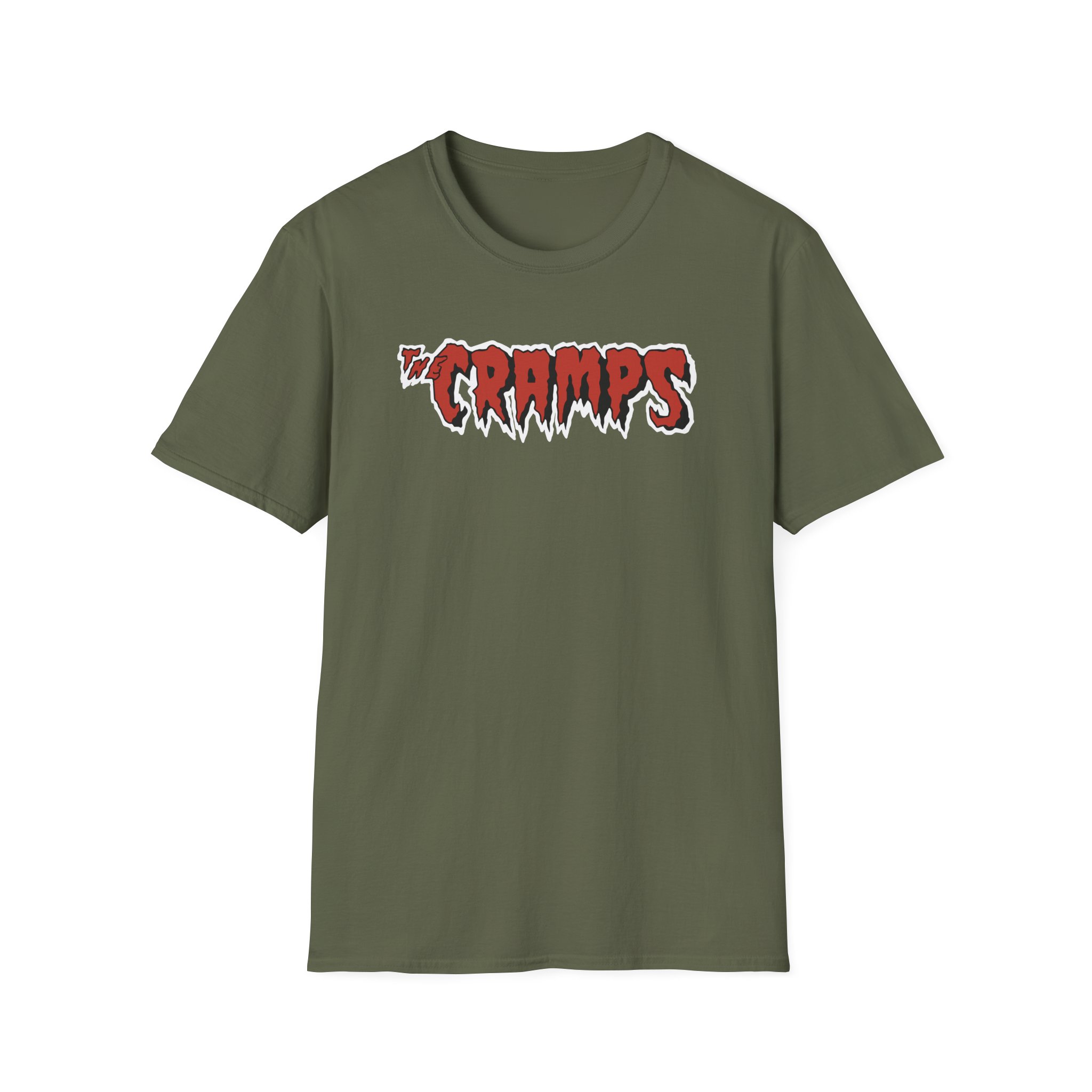 The Cramps Logo Unisex Softstyle T-Shirt - Image 5