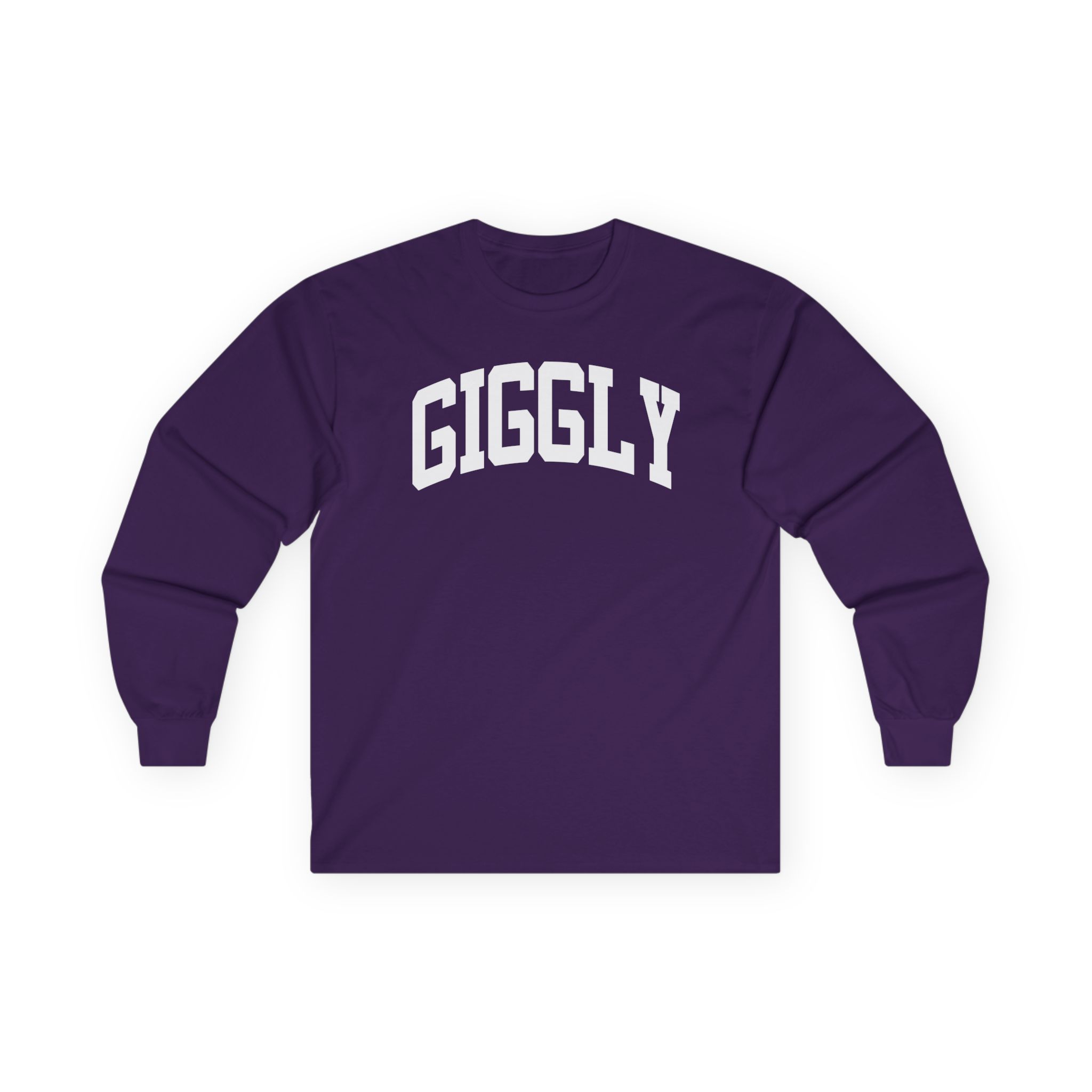 Giggly Squad Collegiate Unisex Ultra Cotton Long Sleeve Tee - Image 17